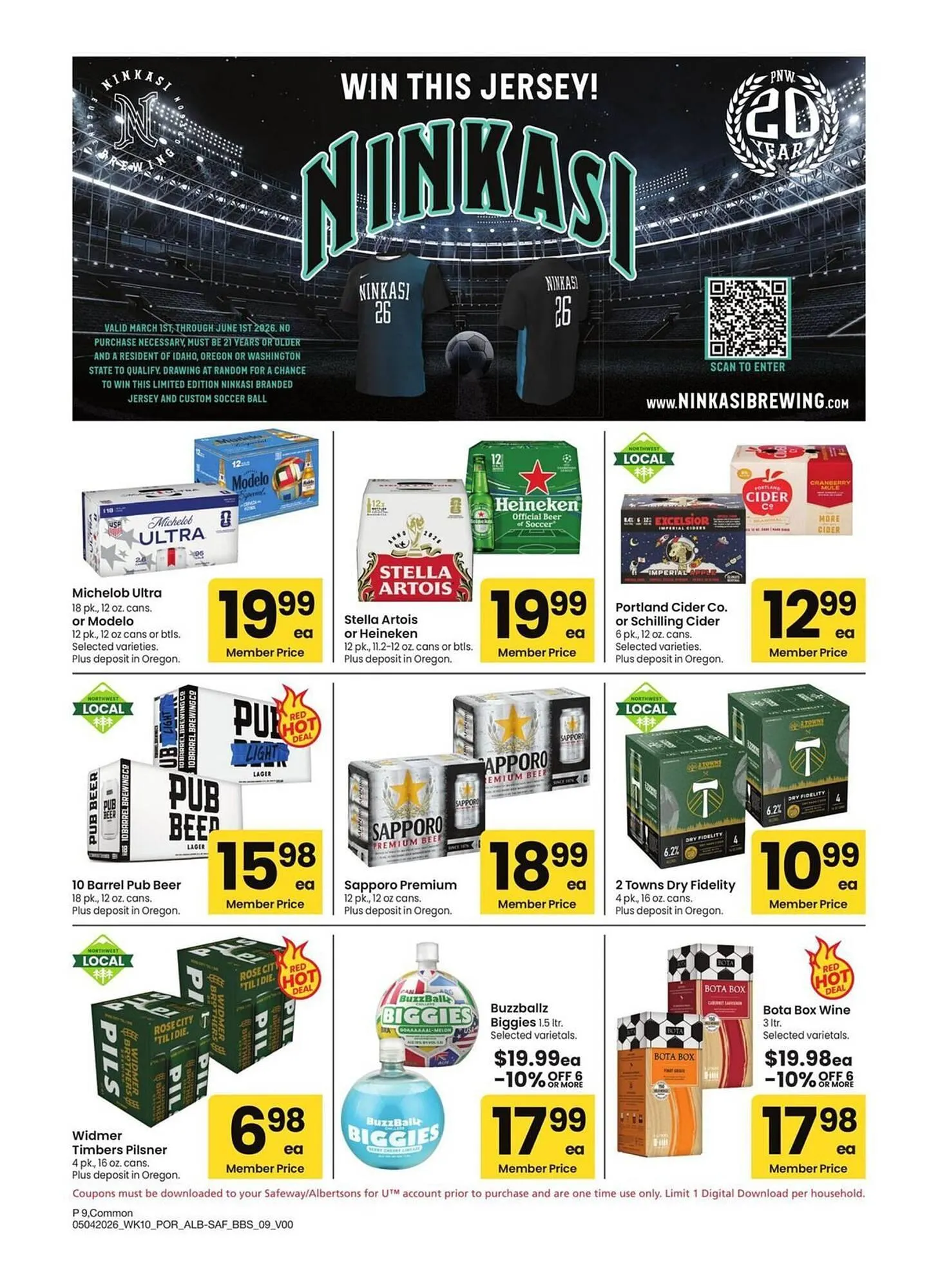 Weekly ad Albertsons weekly ad from May 4 to May 31 2026 - Page 9