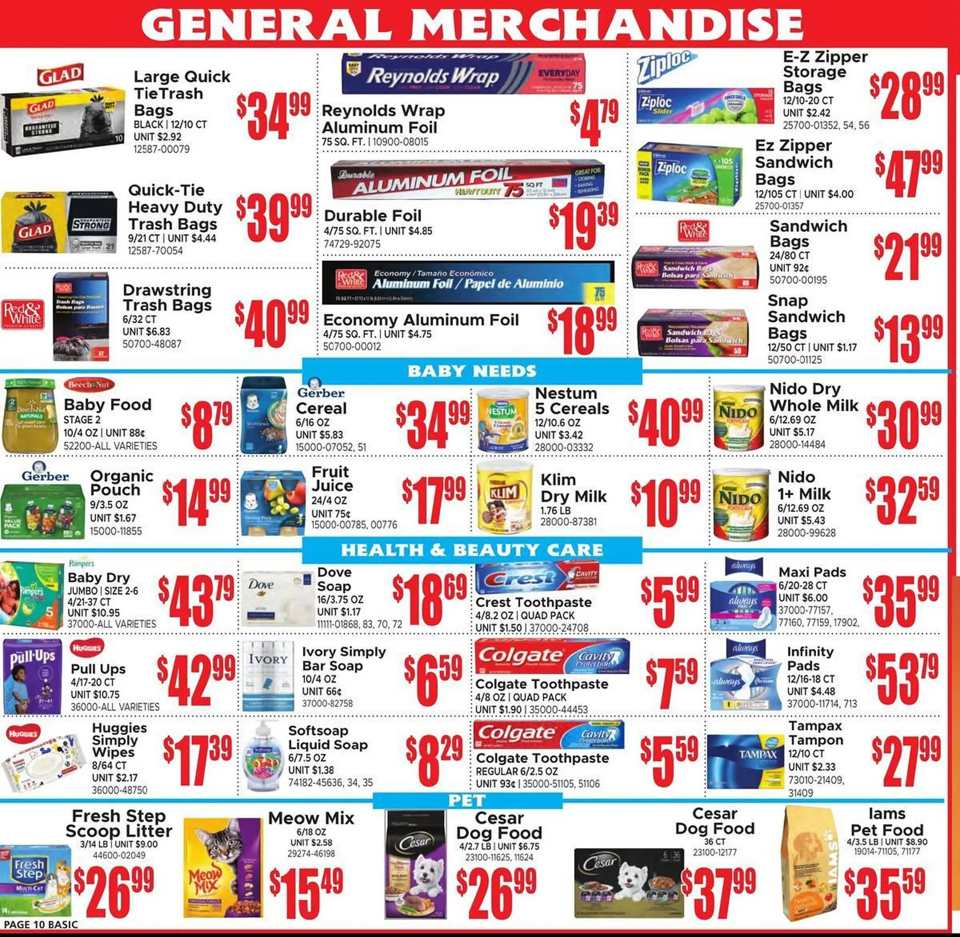Weekly promotion Jetro flyer spanning from April 29 to May 14 2026 - Page 10 for Catalogue 365