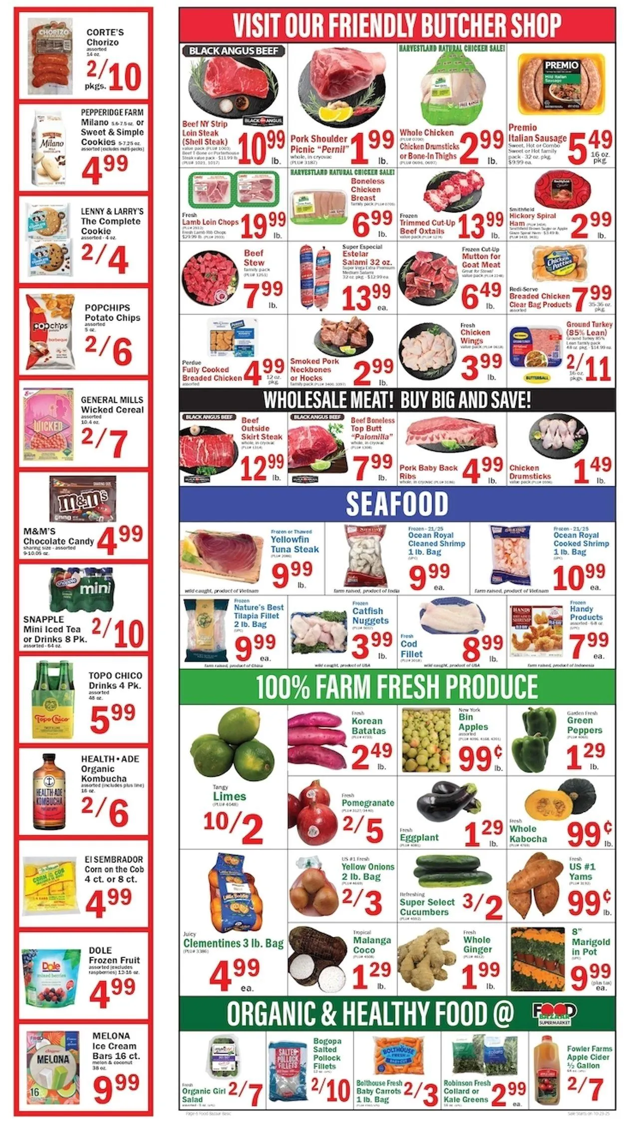 Weekly ad Food Bazaar Current weekly ad from October 23 to October 29 2025 - Page 6