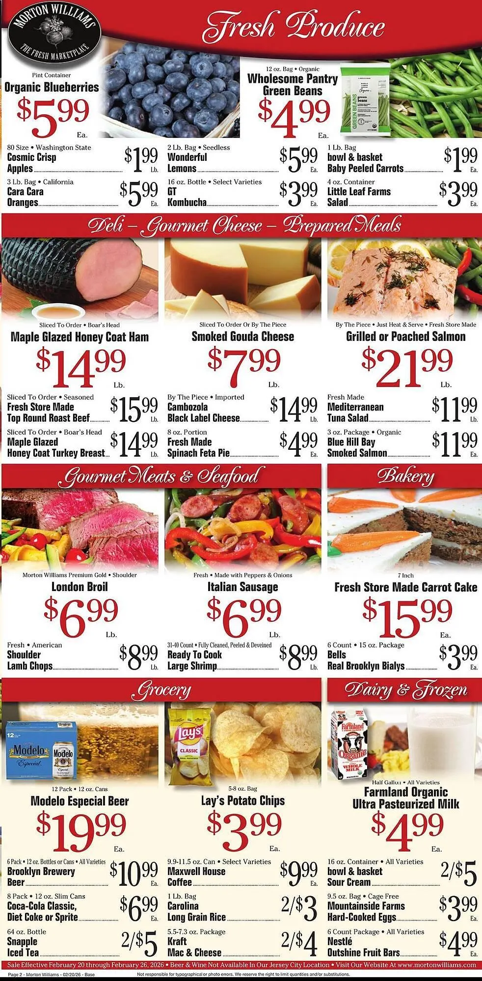 Weekly ad Morton Williams weekly ad from February 20 to February 26 2026 - Page 2