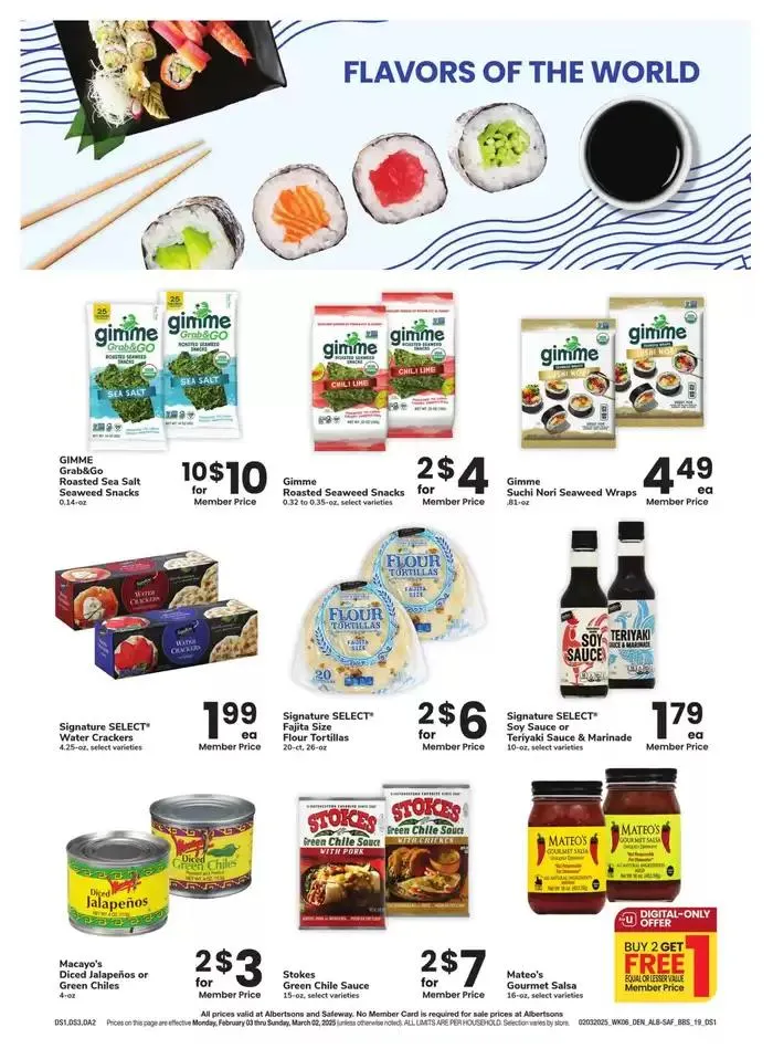 Weekly ad  Albertsons - Denver - BBS from February 3 to March 2 2025 - Page 17