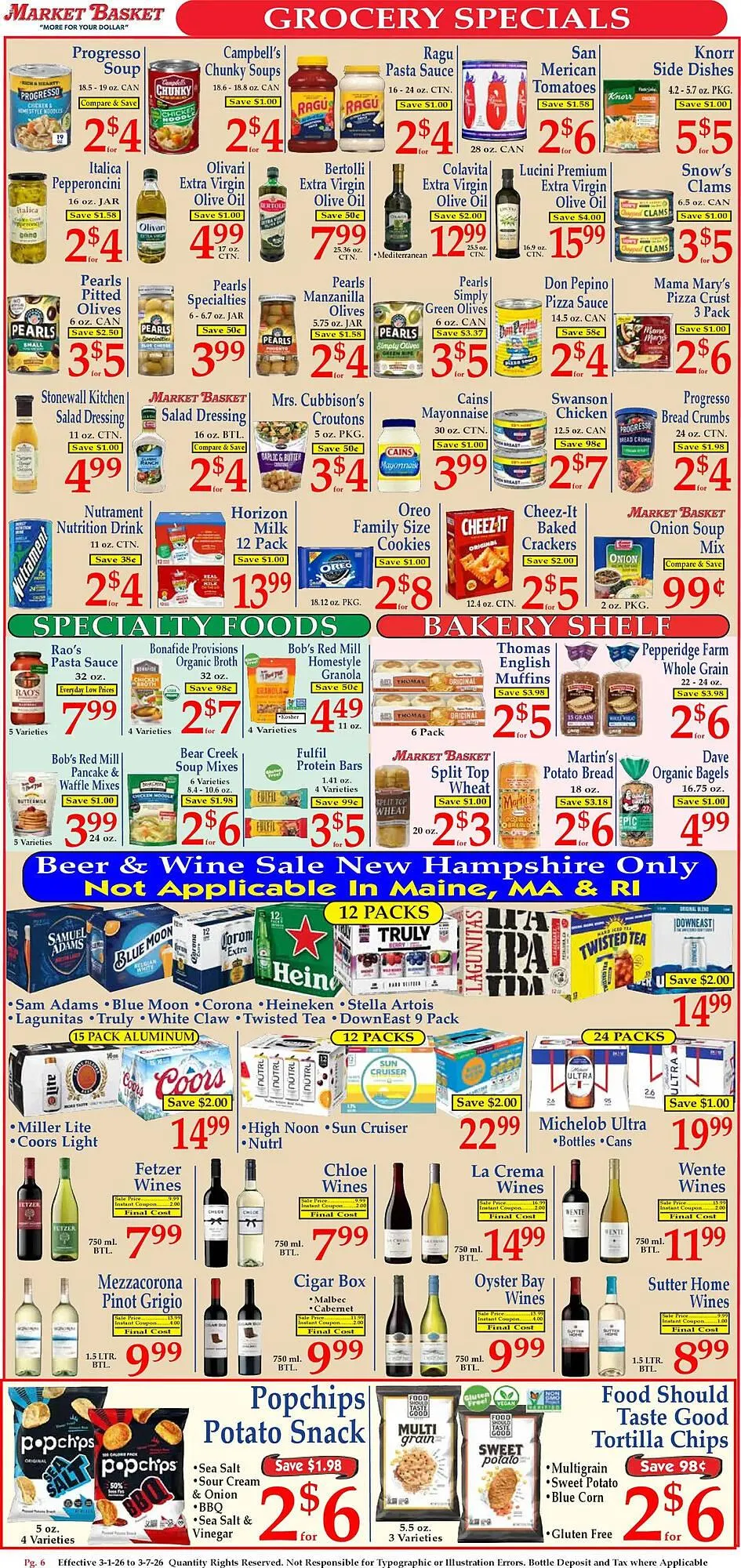 Weekly ad Market Basket weekly ad from March 1 to March 8 2026 - Page 6