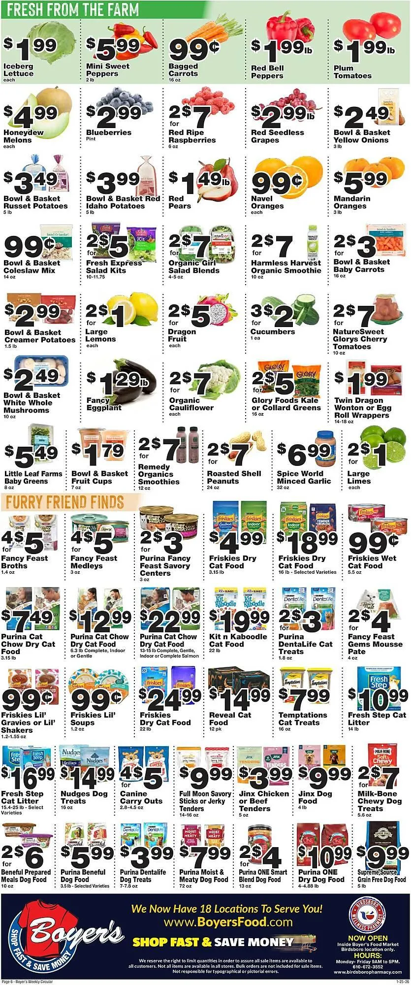 Weekly ad Boyer's Food Markets weekly ad from January 25 to January 31 2026 - Page 6