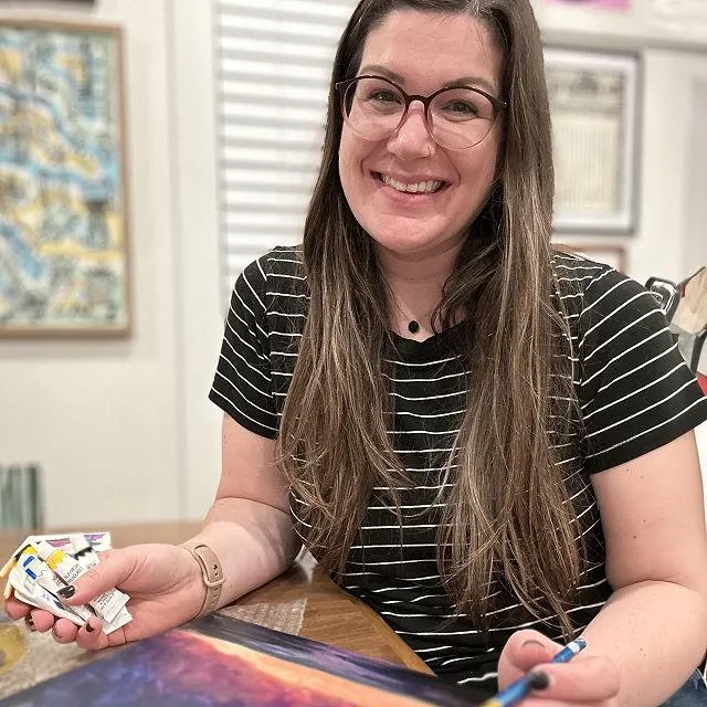 Paint the Stars Couples Art Workshop