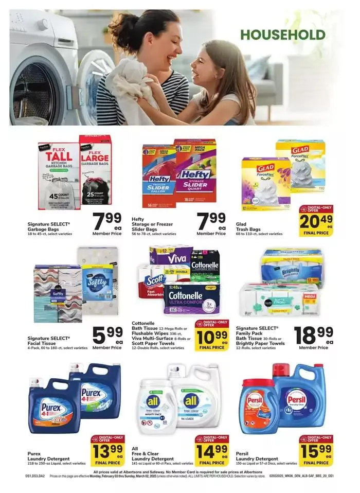 Weekly ad  Albertsons - Denver - BBS from February 3 to March 2 2025 - Page 18