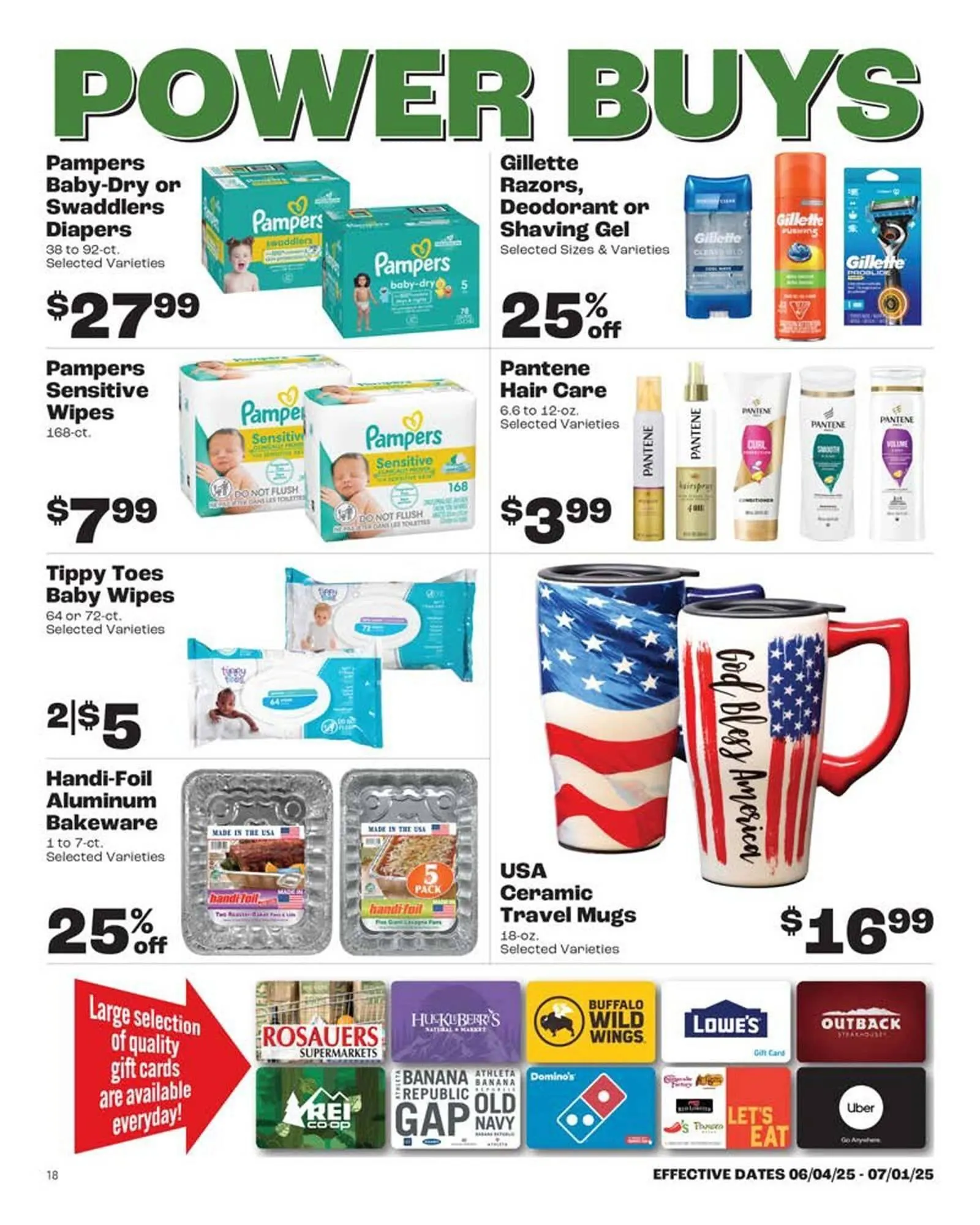 Weekly ad Rosauers Weekly Ad from June 4 to July 1 2025 - Page 18