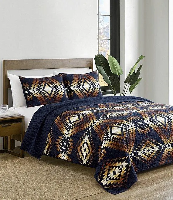 Mission Trails Southwestern Print Quilt Mini Set