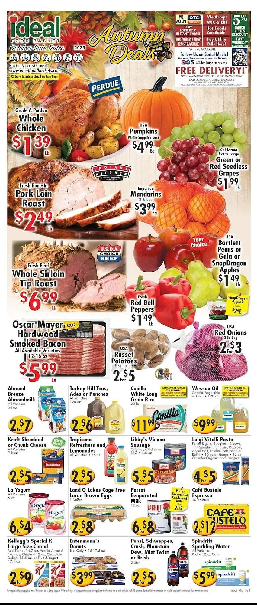 Ideal Food Basket circular - 1