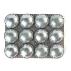 1" Round Metal Mini Button Magnets (Pack of 12 pieces)