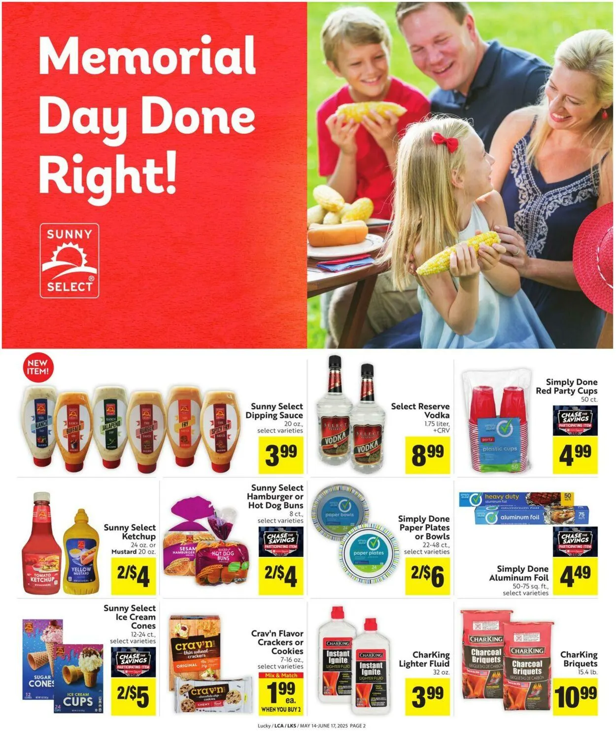 Weekly ad Lucky Supermarkets from May 14 to June 17 2025 - Page 2