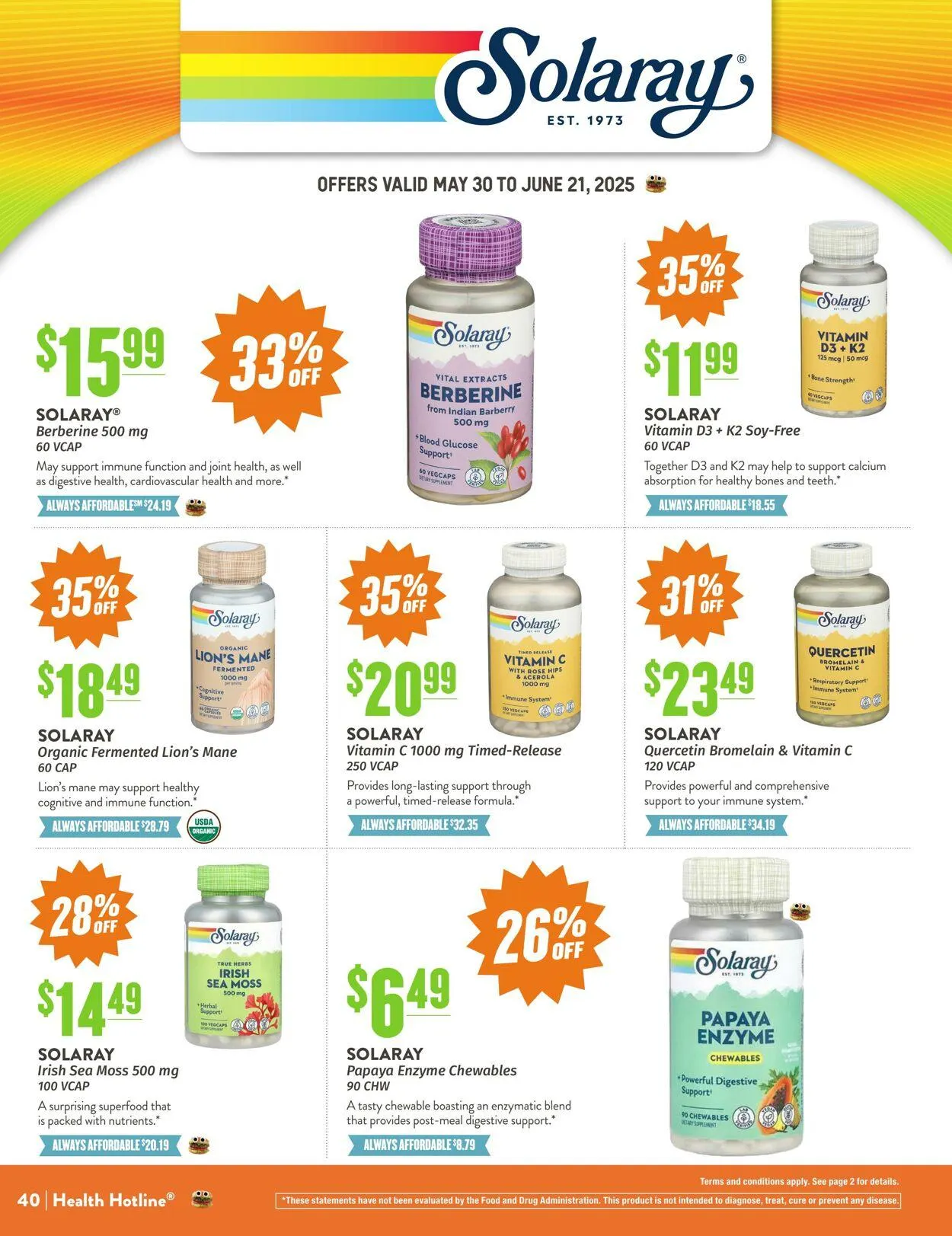 Weekly ad Natural Grocers from June 2 to June 18 2025 - Page 40