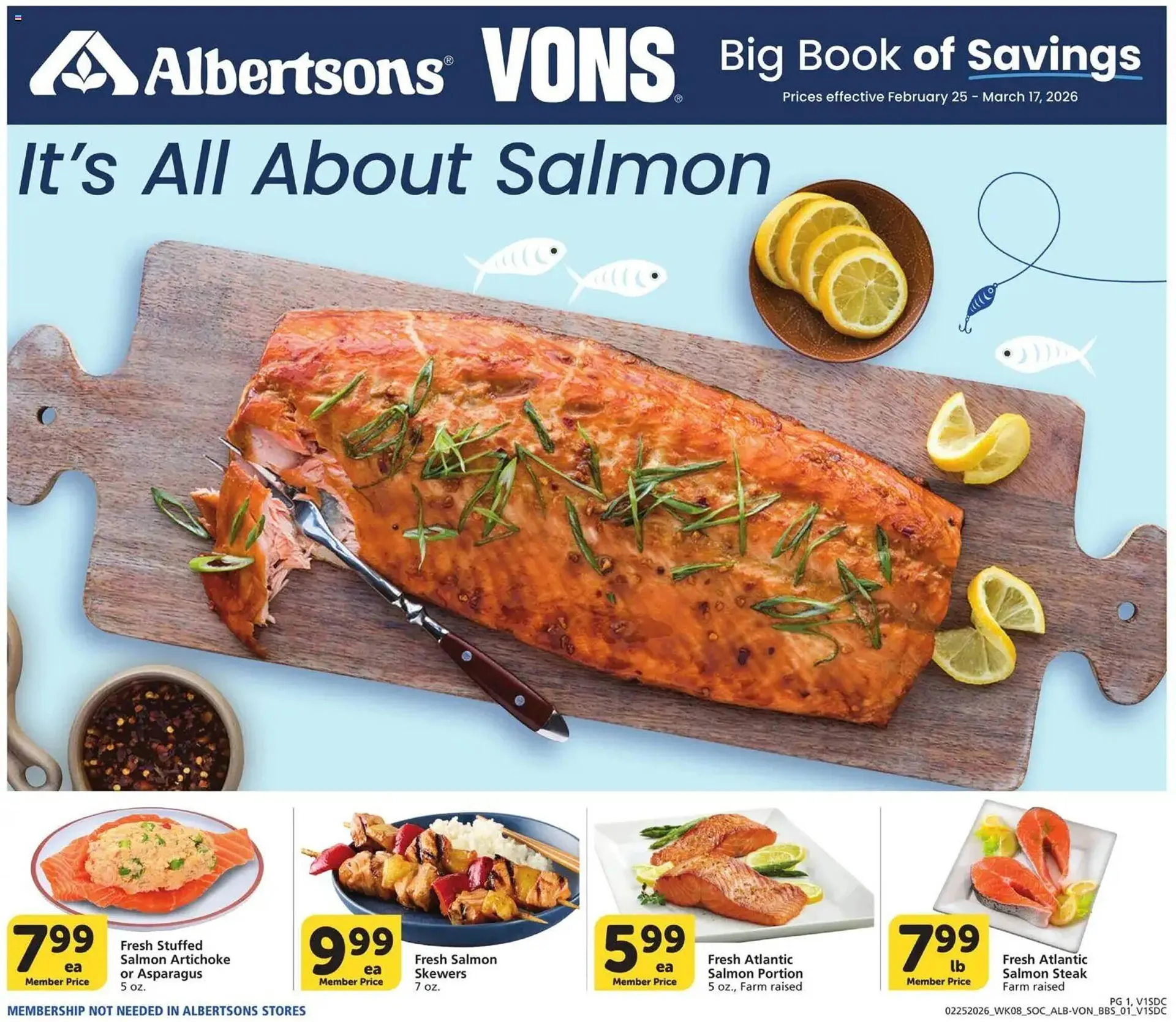 Weekly ad Vons weekly ad from February 25 to March 17 2026 - Page 1