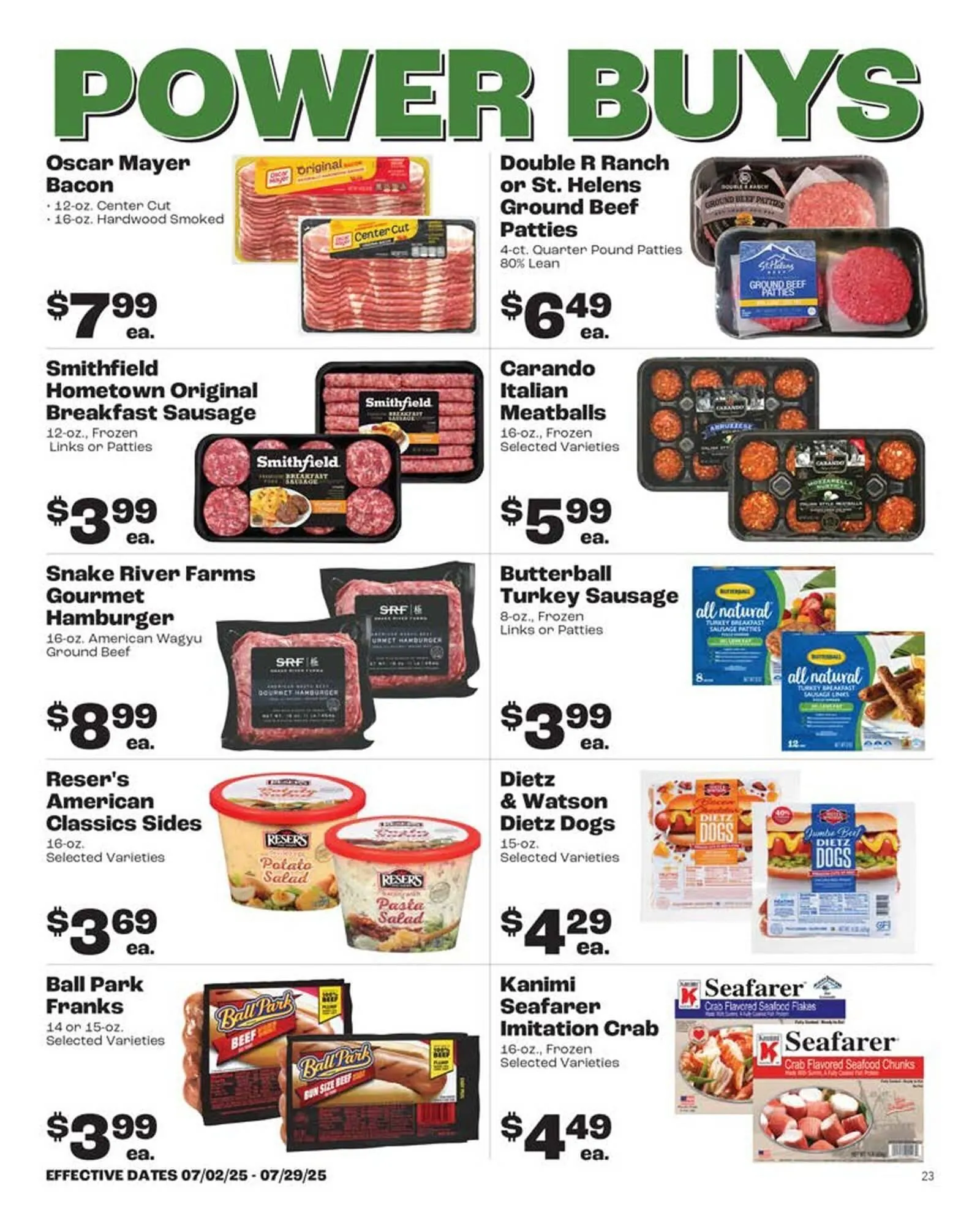 Weekly ad Rosauers Weekly Ad from July 2 to July 29 2025 - Page 23