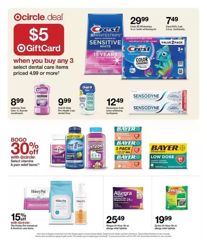 Weekly ad Target flyer from February 18 to March 4 2025 - Page 3