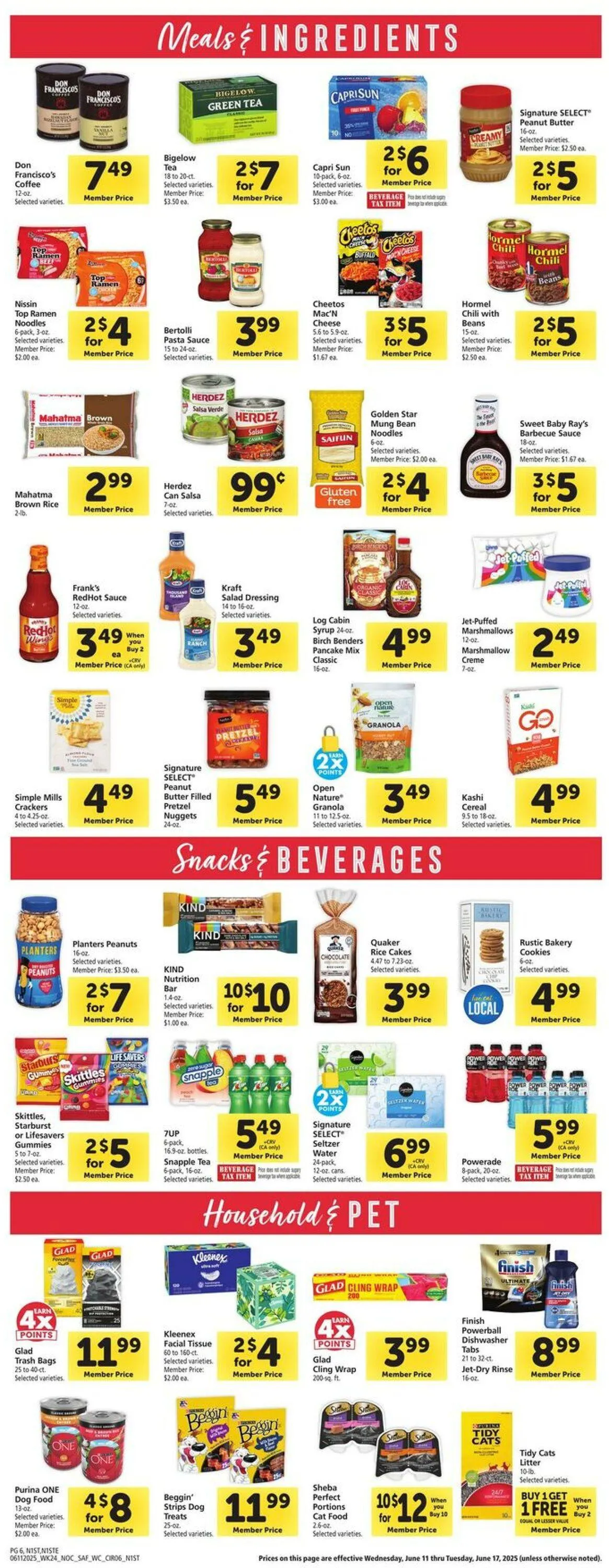 Catálogo de Safeway Current weekly ad 11 de junio al 17 de junio 2025 - Página 6