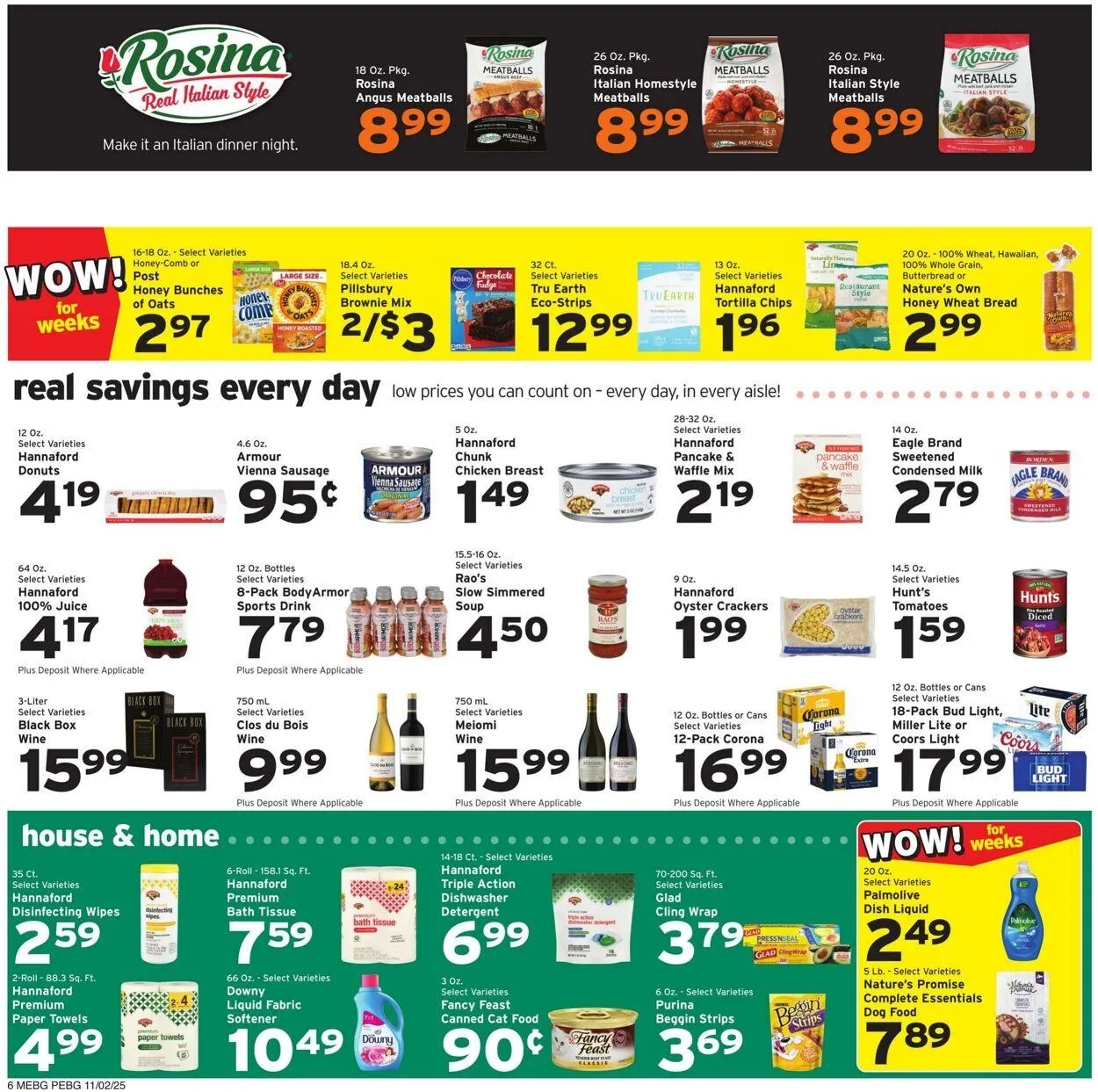 Weekly ad Hannaford Current weekly ad from November 2 to November 8 2025 - Page 6