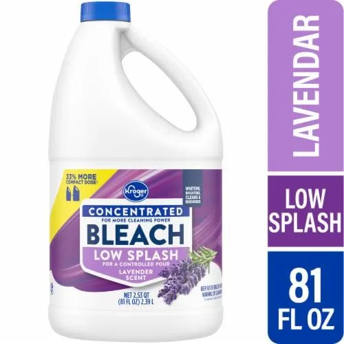 Kroger® Low Splash Lavender Scent Concentrated Bleach