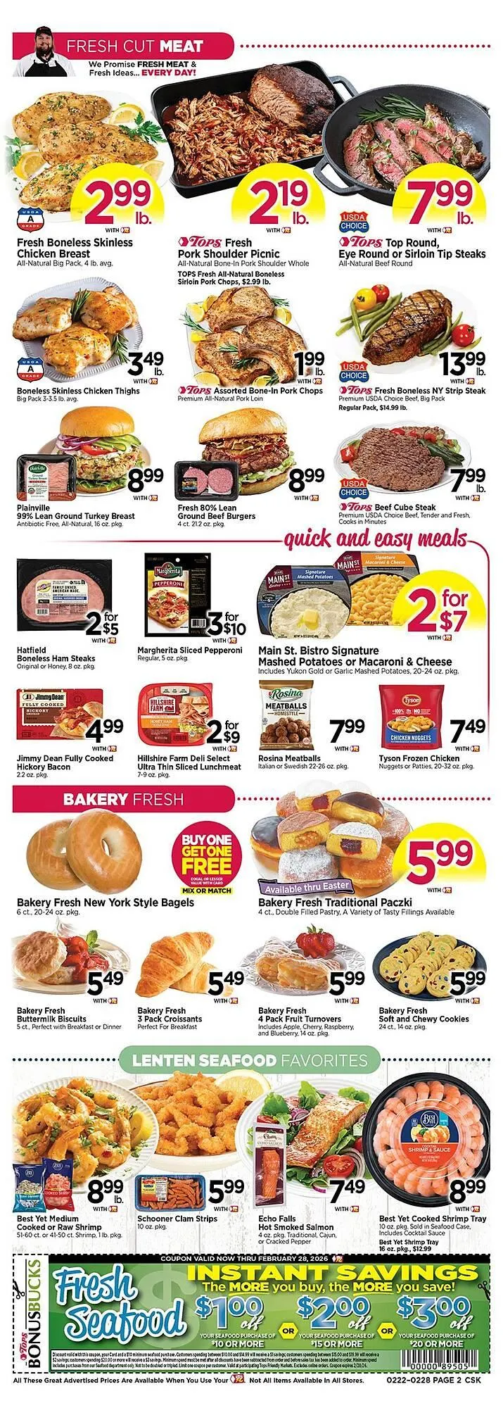 Weekly ad Tops weekly ad from February 22 to February 28 2026 - Page 2