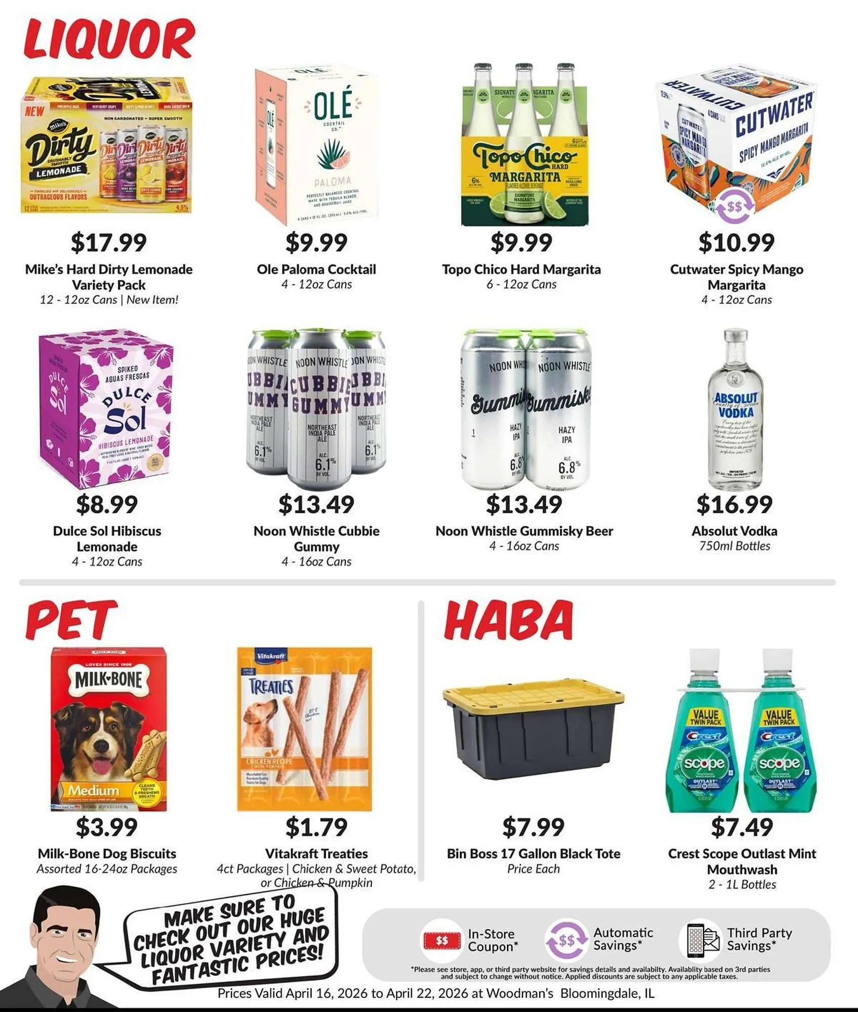 Weekly promotion Woodman's weekly ad spanning from April 16 to April 22 2026 - Page 9 for Catalogue 365