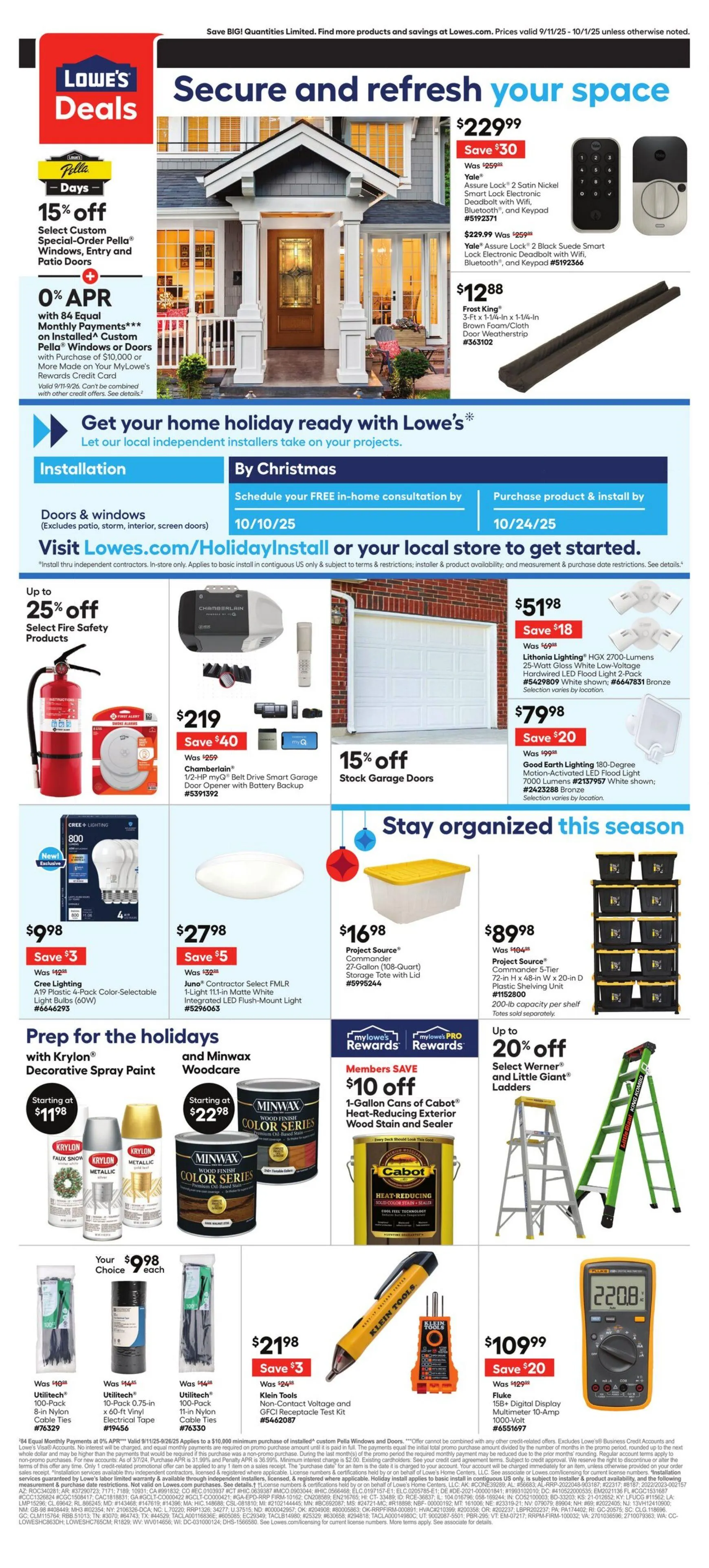 Weekly ad Lowe's from September 11 to October 1 2025 - Page 2