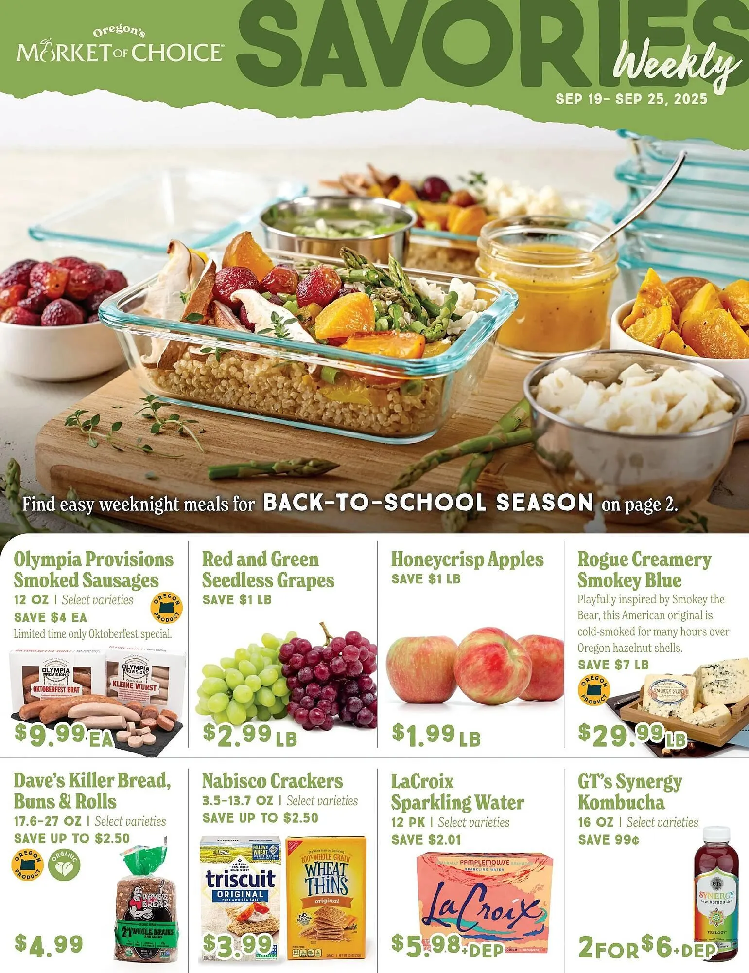 Weekly ad Market of Choice weekly ad from September 19 to September 25 2025 - Page 1