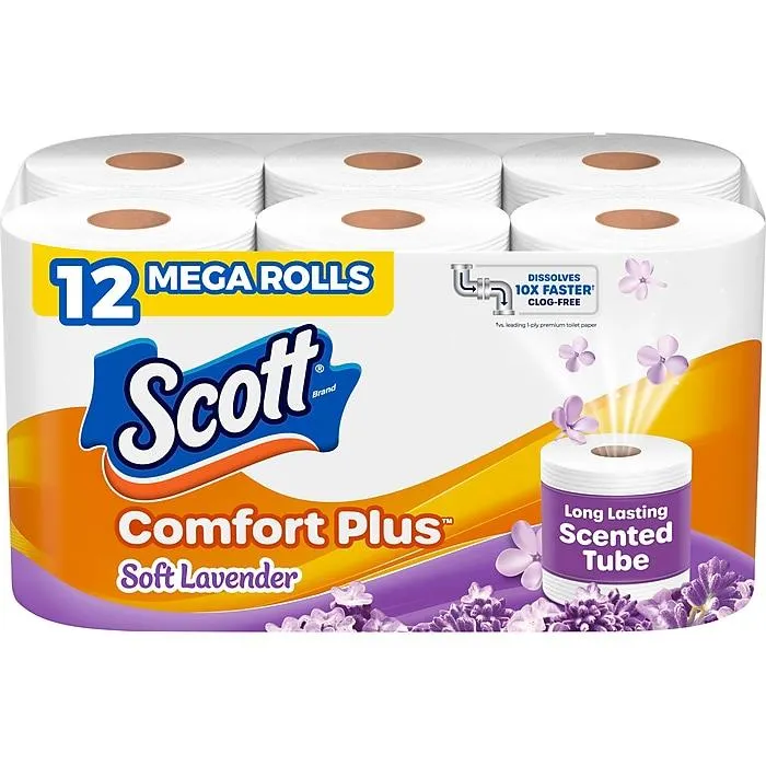 Scott Comfort Plus Toilet Paper,