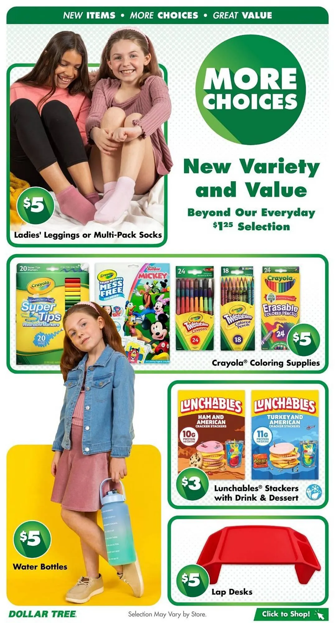 Weekly ad Dollar Tree Weekly Ad from July 27 to August 16 2025 - Page 6