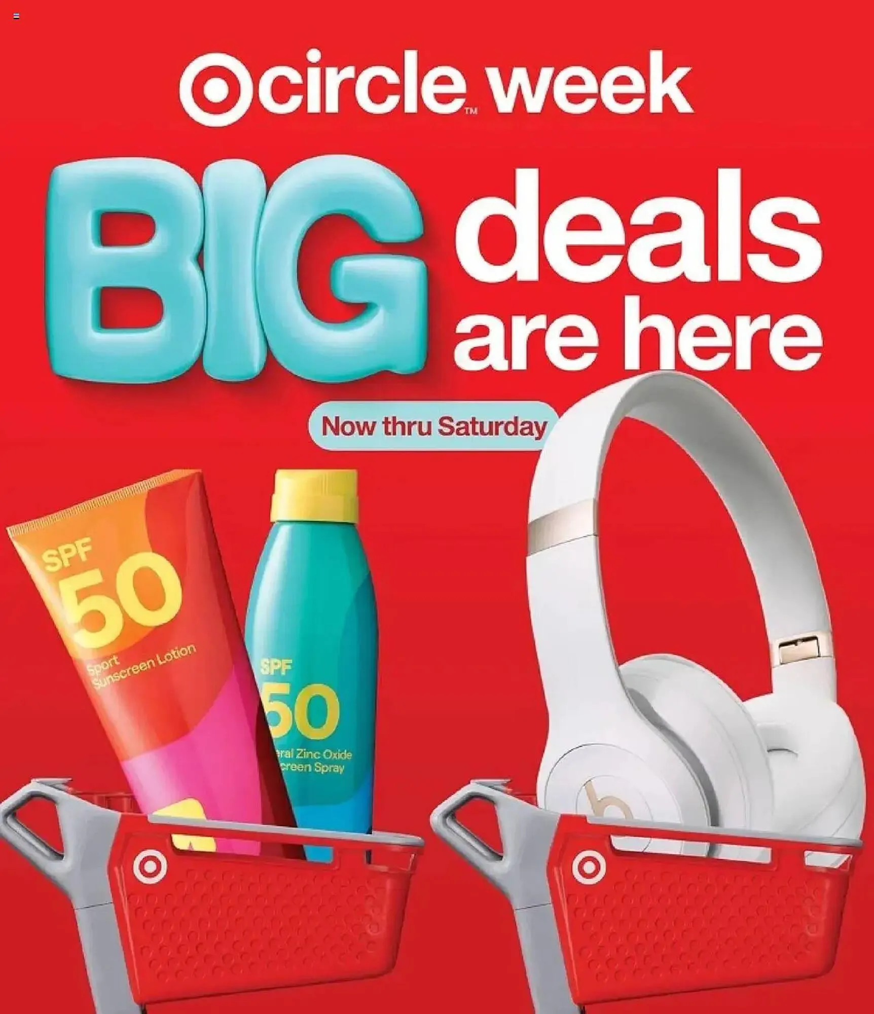 Weekly ad Target Weekly Ad from July 6 to July 13 2025 - Page 1