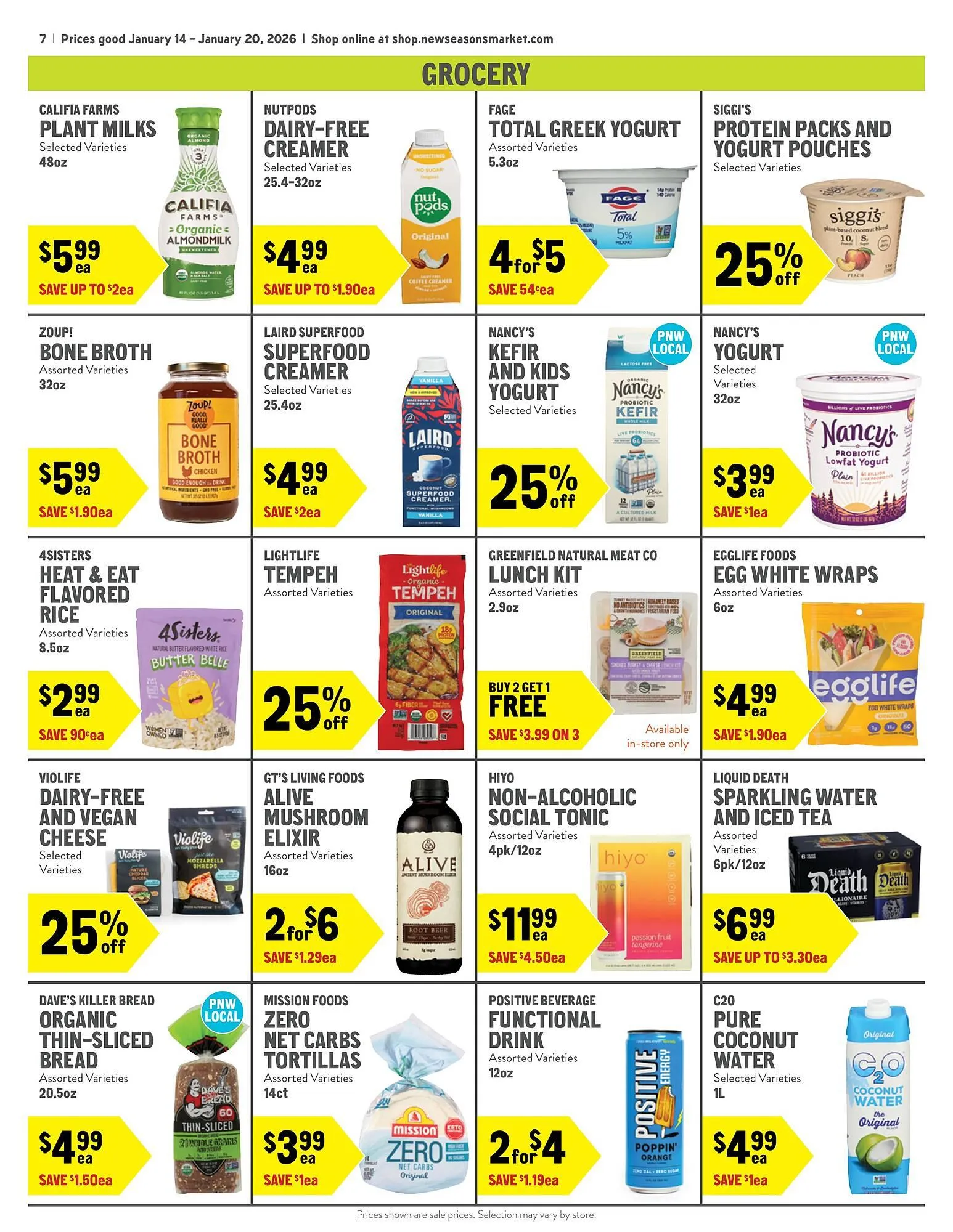 Weekly ad New Seasons Market weekly ad from January 14 to January 20 2026 - Page 7