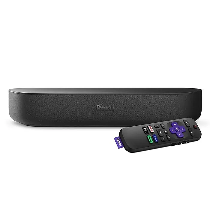 Roku Streambar 4K/HD/HDR Streaming Media Player & Premium Audio,