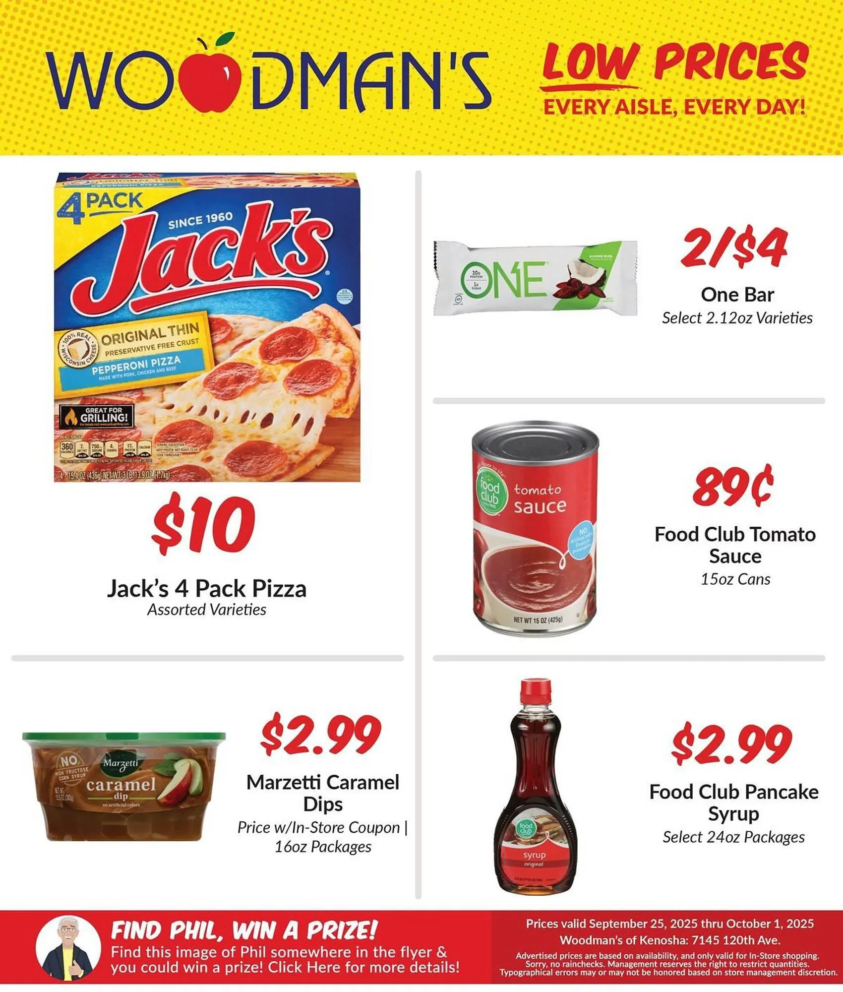 Weekly ad Woodman's weekly ad from September 25 to October 1 2025 - Page 1