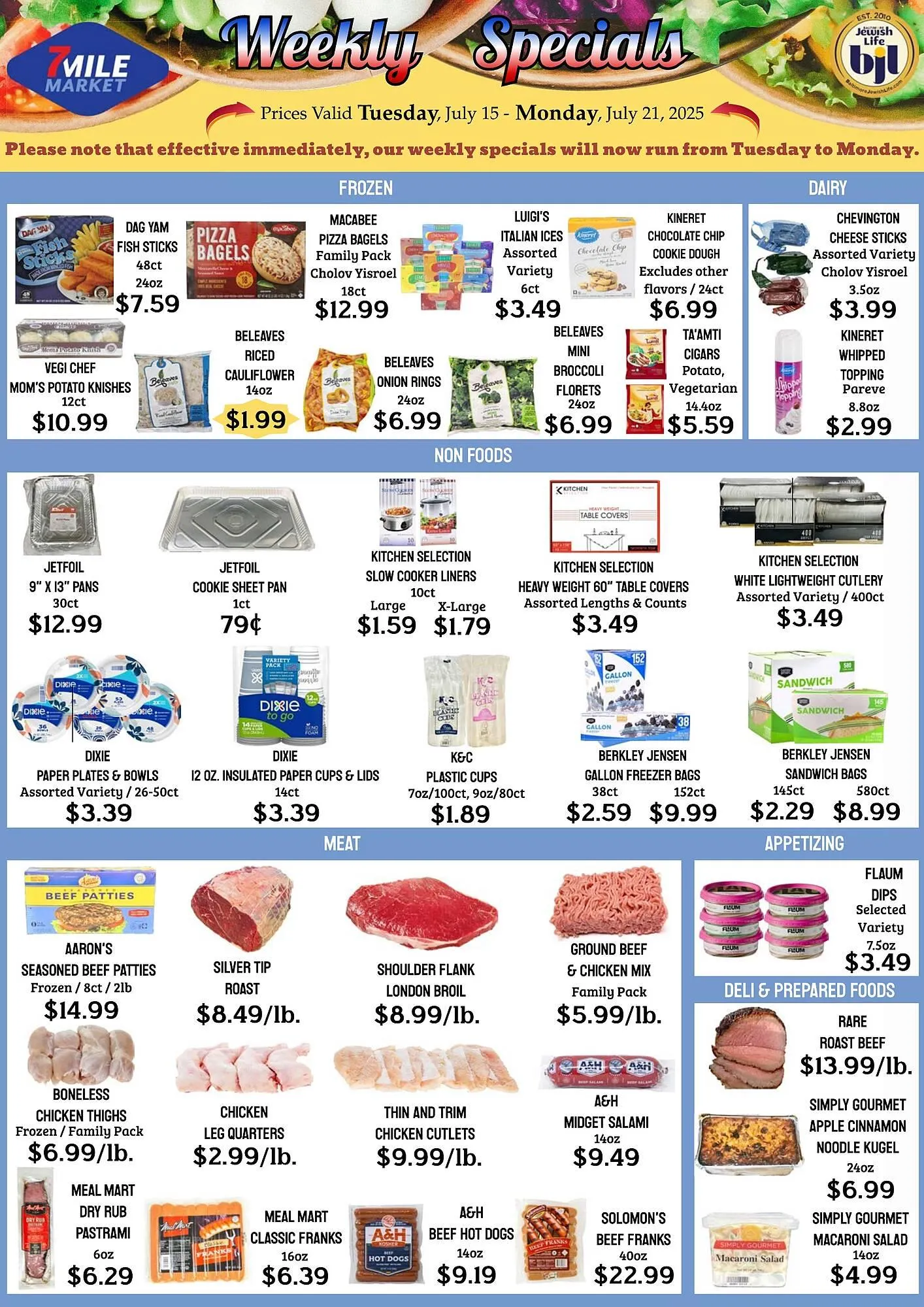 Weekly ad Seven Mile Market ad from July 15 to July 21 2025 - Page 2