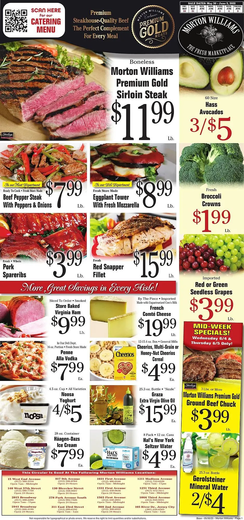 Weekly ad Morton Williams Weekly Ad from May 30 to June 5 2025 - Page 1
