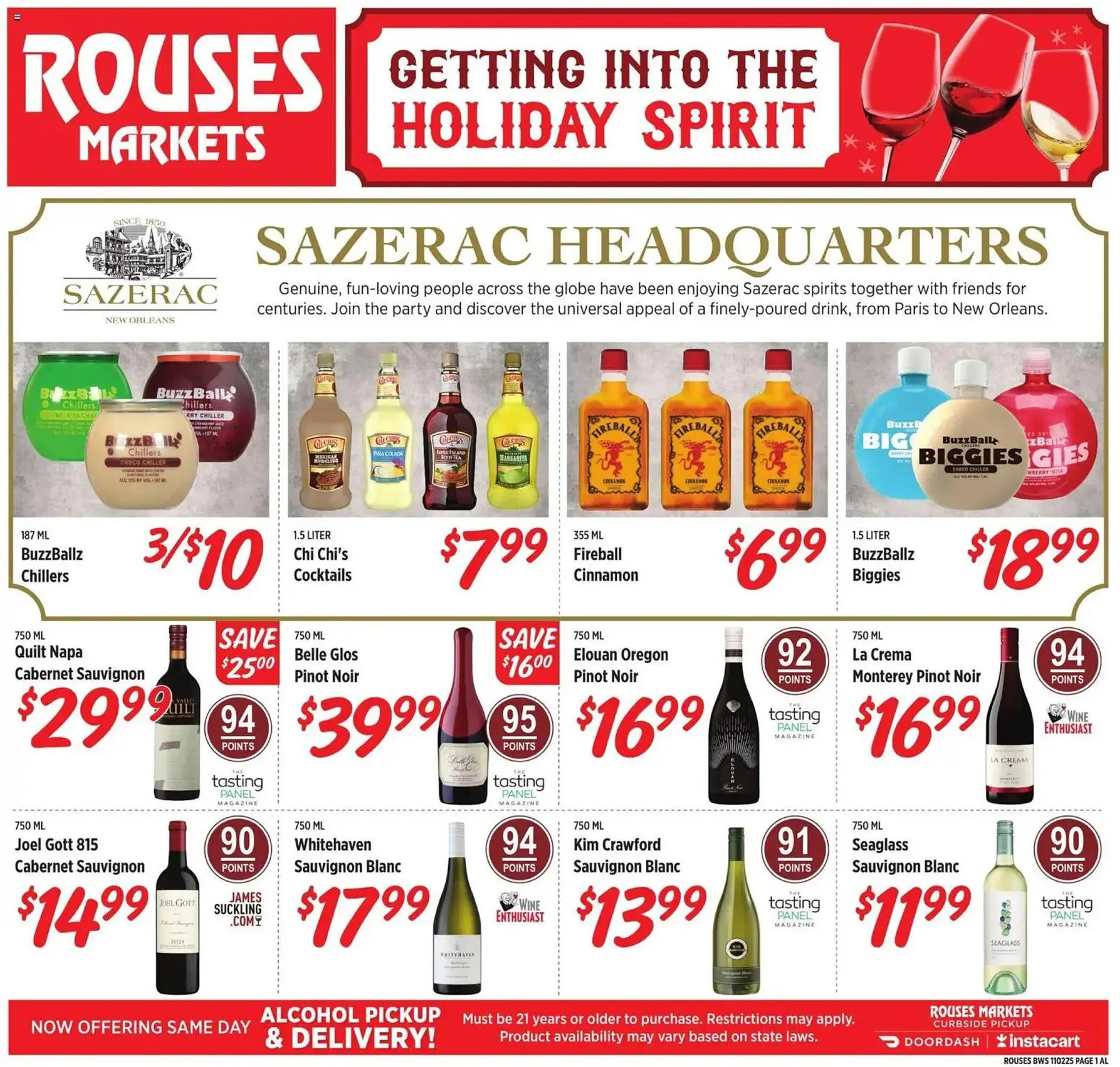 Weekly ad Rouses weekly ad from October 29 to December 3 2025 - Page 1