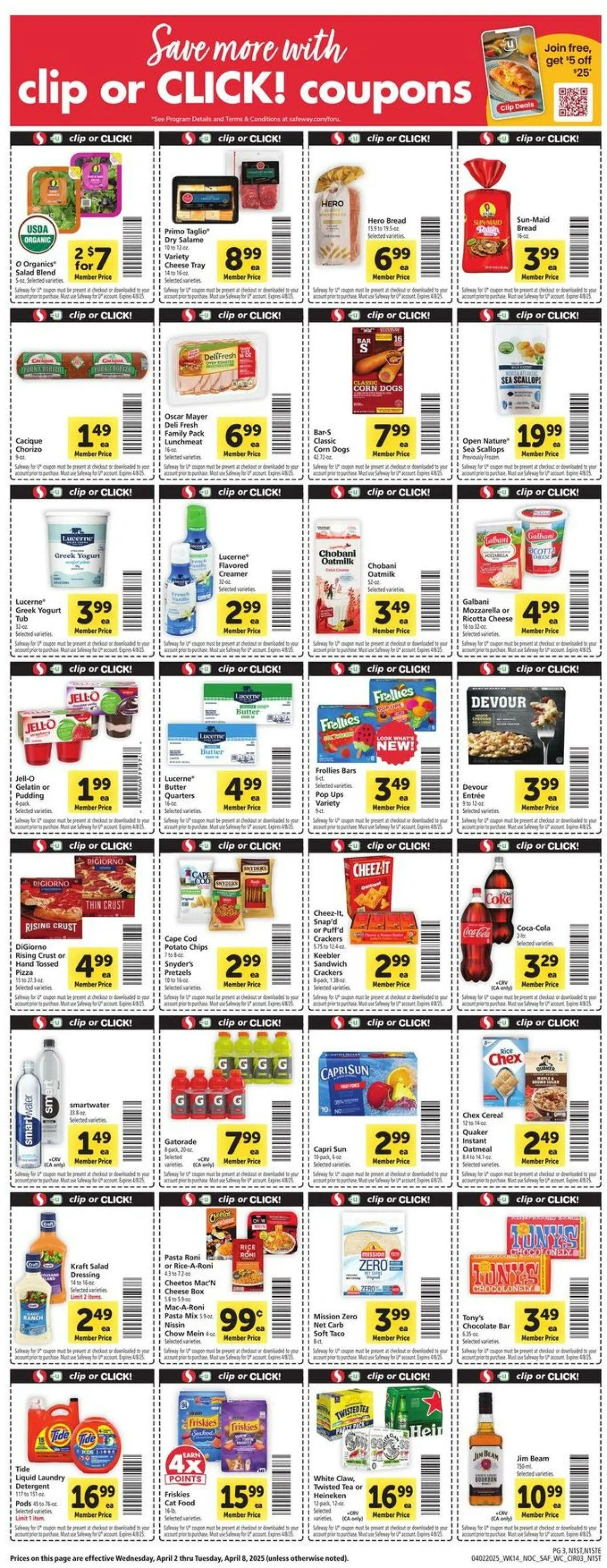 Catálogo de Safeway Current weekly ad 2 de abril al 8 de abril 2025 - Página 3