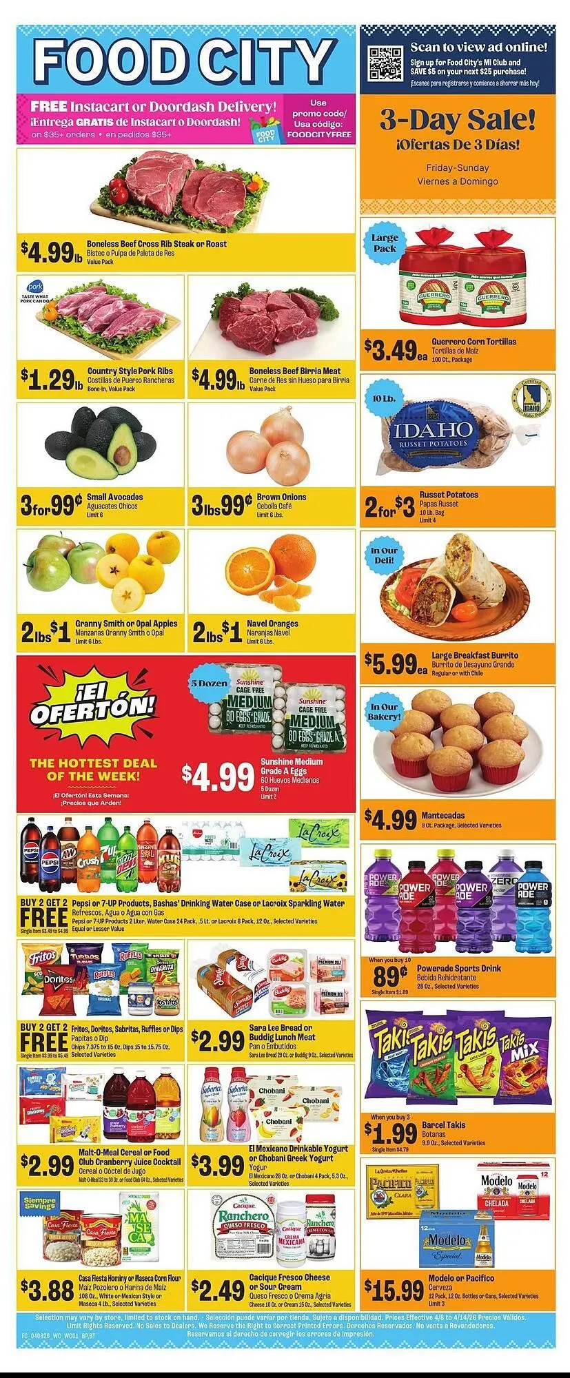 Weekly ad Food City weekly ad from April 8 to April 14 2026 - Page 1