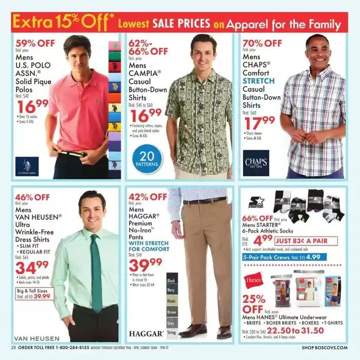 Weekly ad Weekly Ads Boscov's from March 20 to April 2 2025 - Page 28