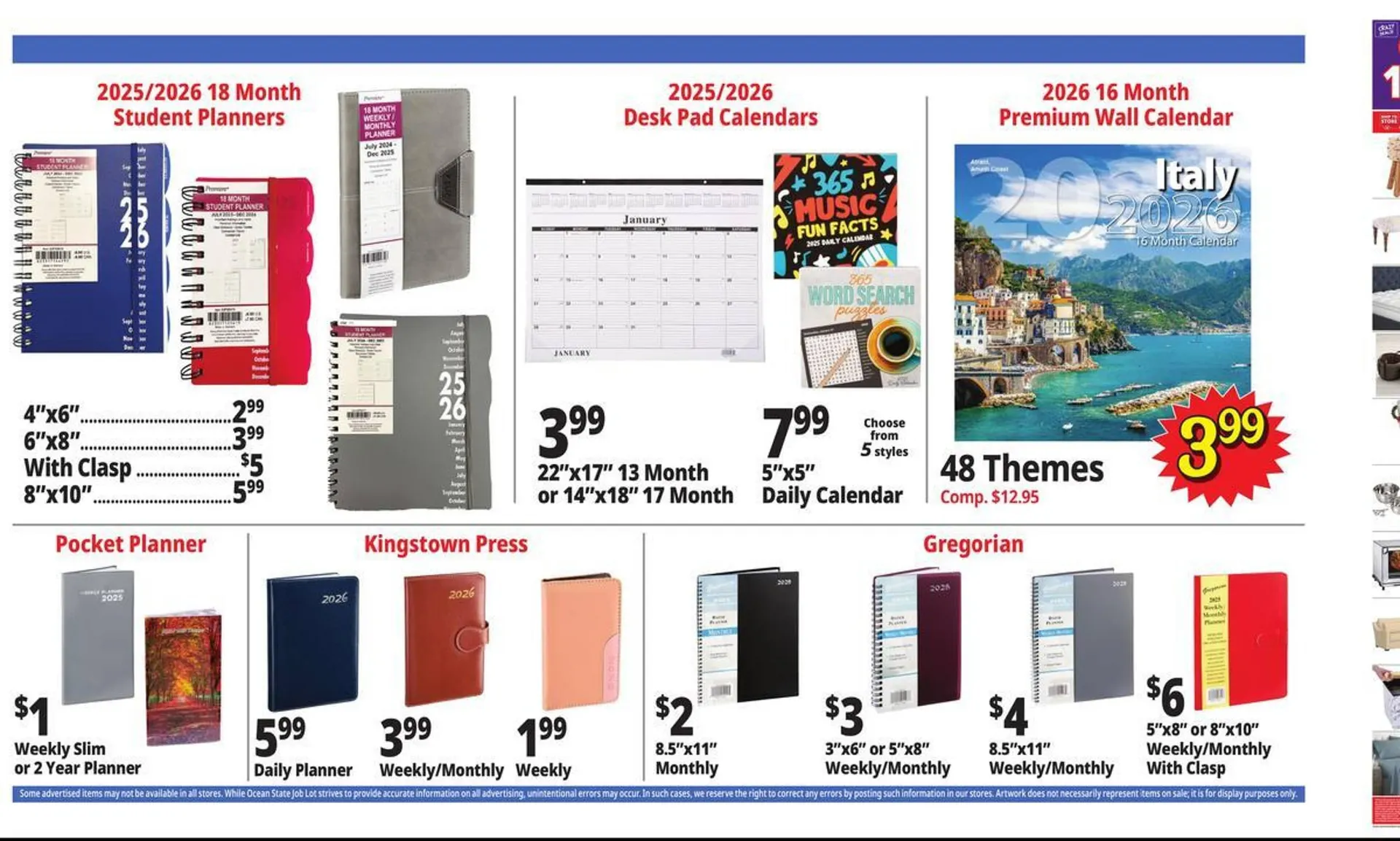 Weekly ad Ocean State Job Lot flyer from December 25 to December 31 2025 - Page 30