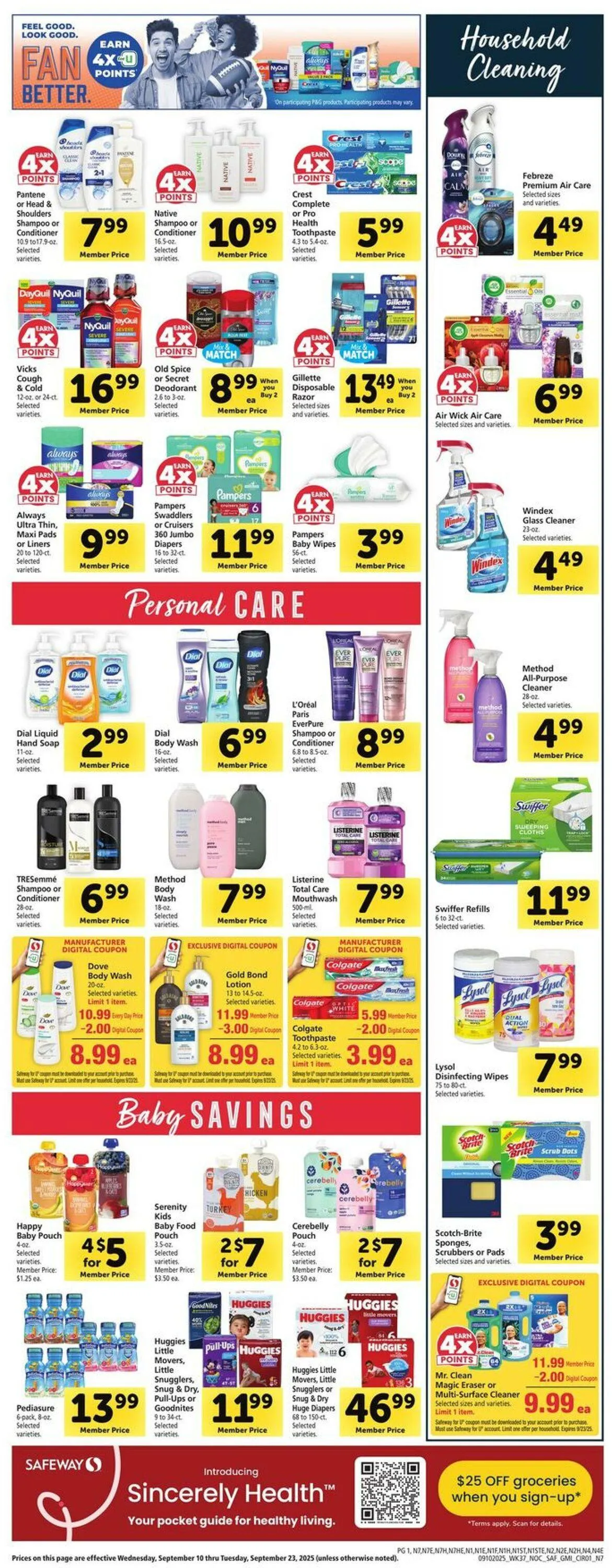 Weekly ad Safeway Current weekly ad from September 10 to September 16 2025 - Page 9