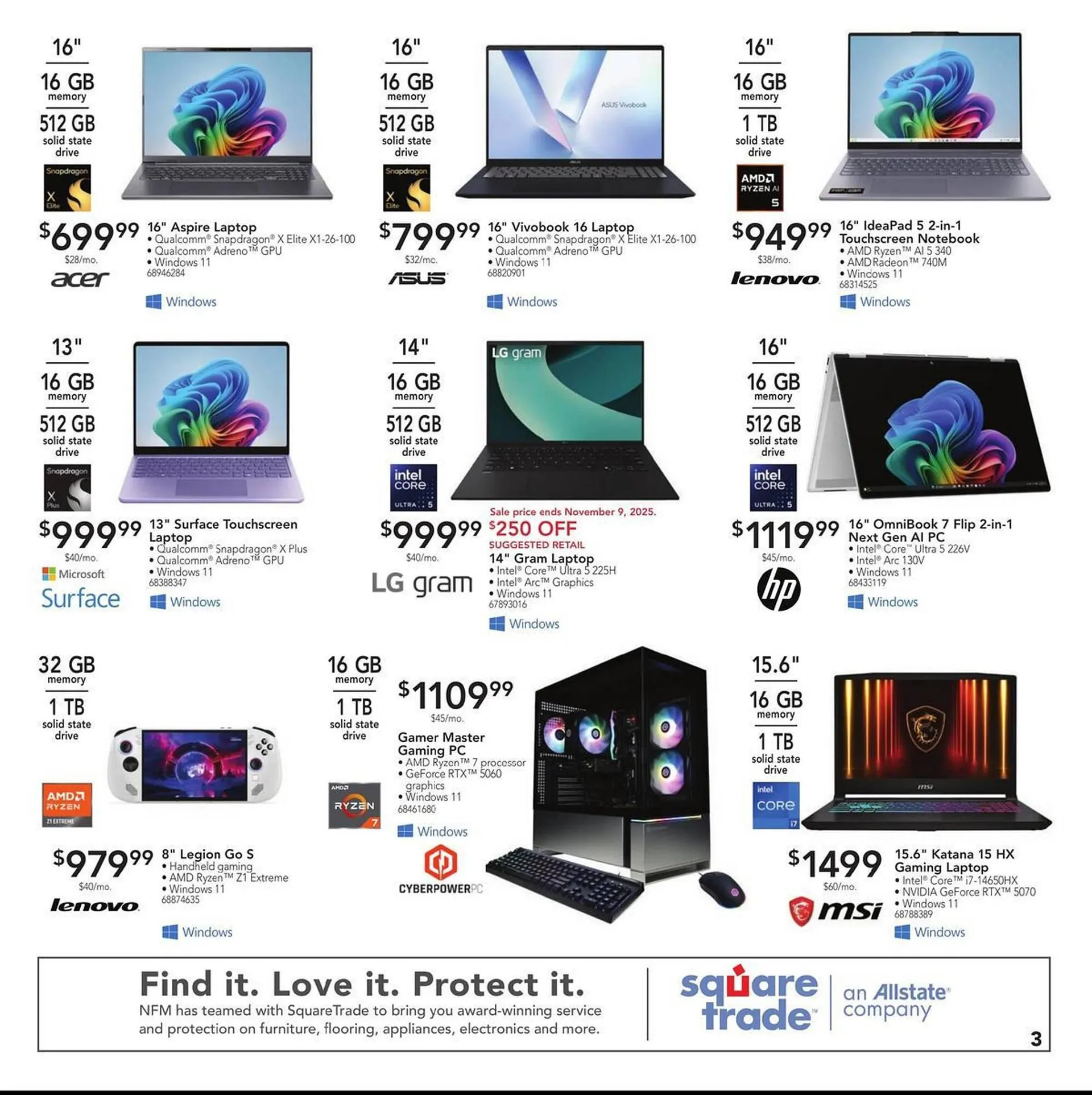 Weekly ad Nebraska Furniture Mart weekly ad from November 5 to November 11 2025 - Page 3