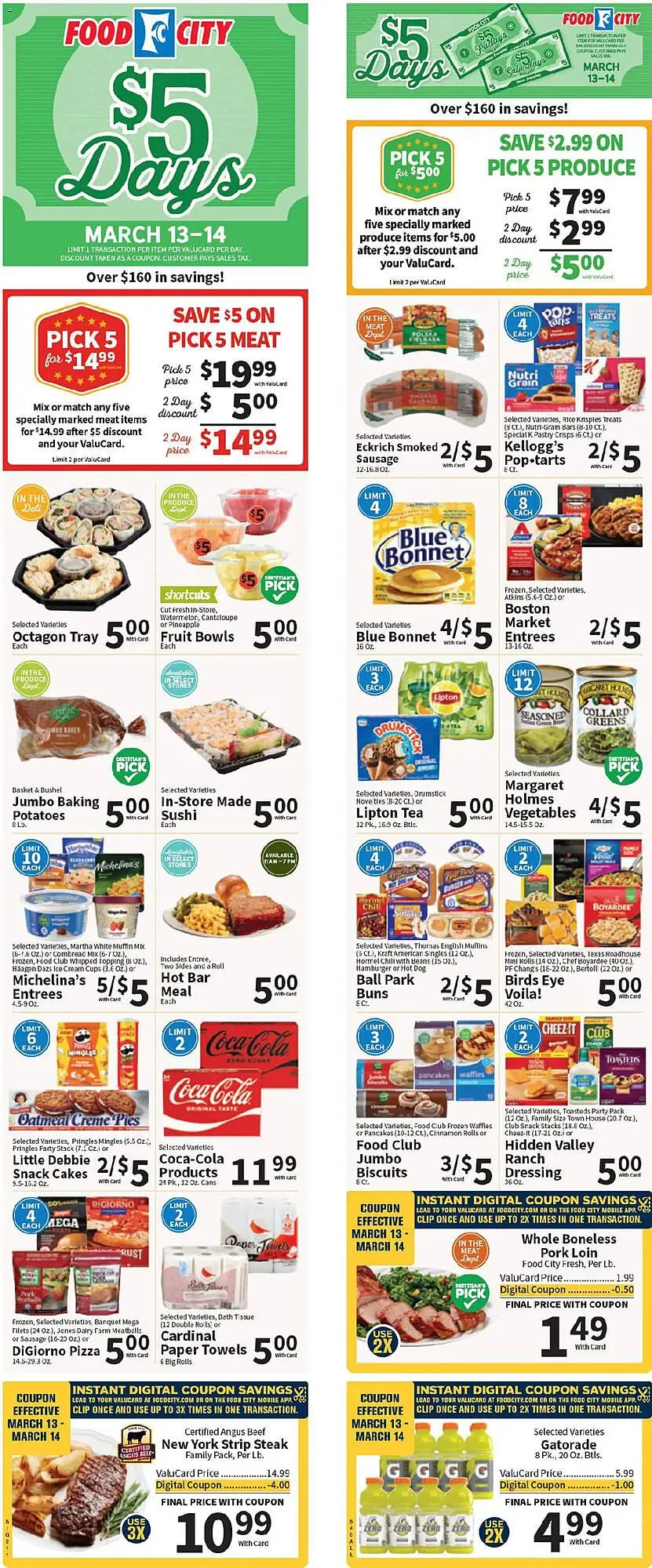 Food City weekly ad - 1