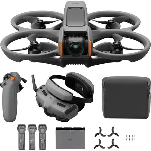 DJI Avata 2 Fly More Combo (3 Batteries) FPV Drove with Camera 4K - Open Box