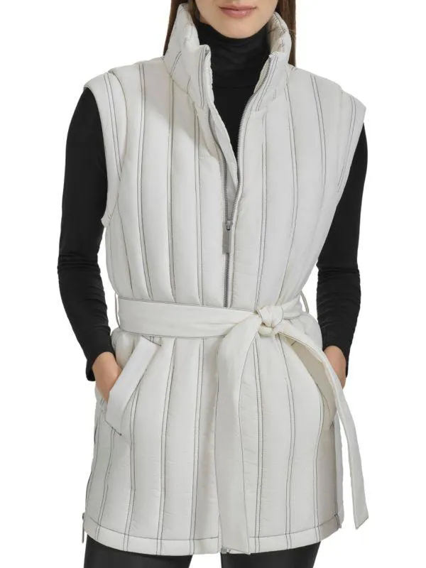 Belted Tunic Vest