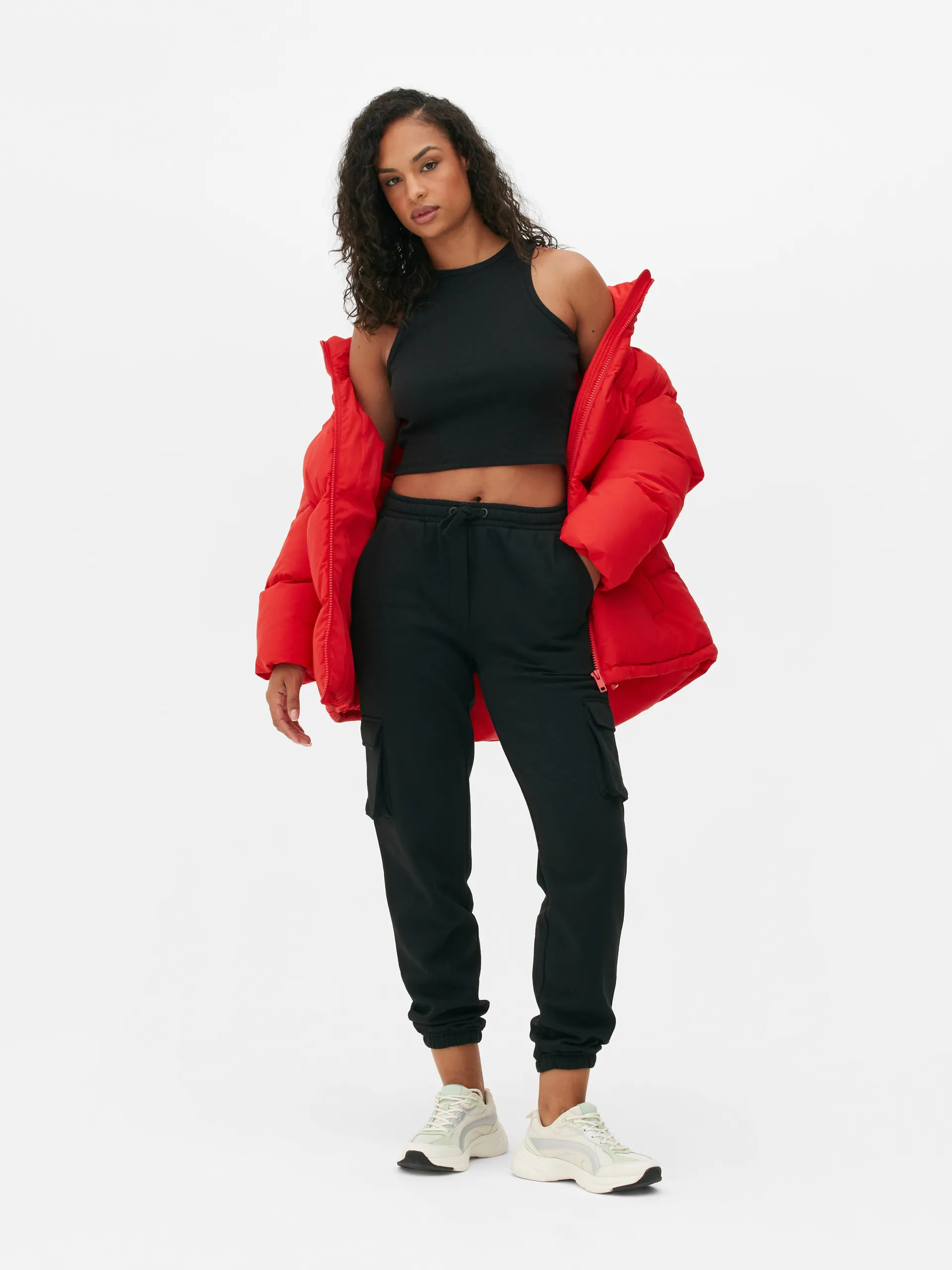 Cuffed Cargo Joggers