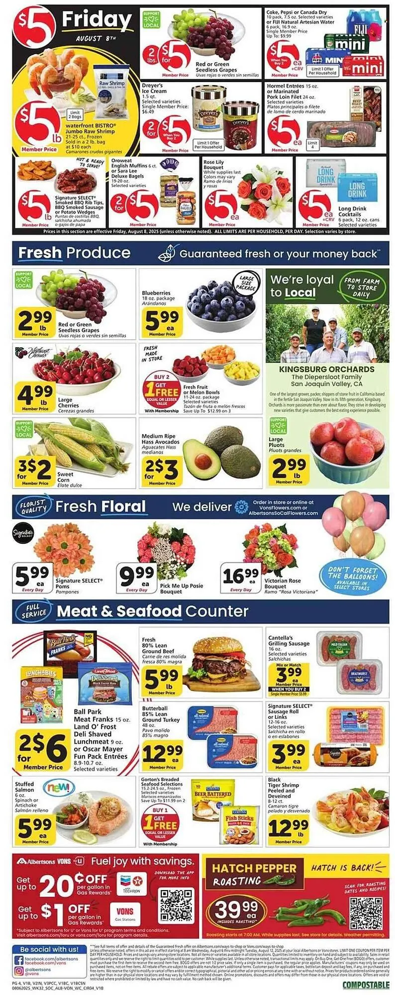Weekly ad Albertsons Weekly Ad from August 6 to August 12 2025 - Page 3
