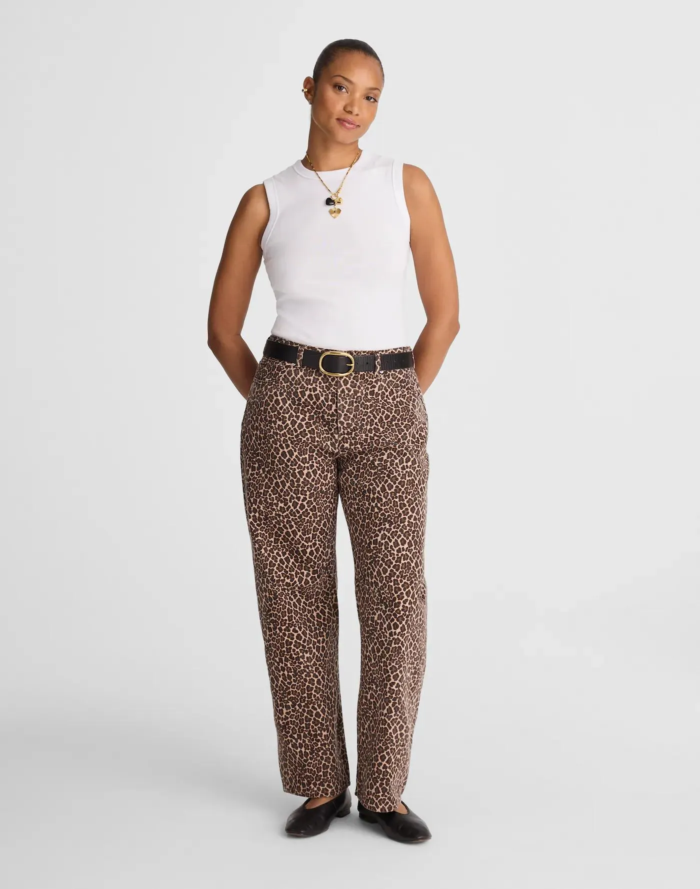 The Curvy Darted Barrel-Leg Jean