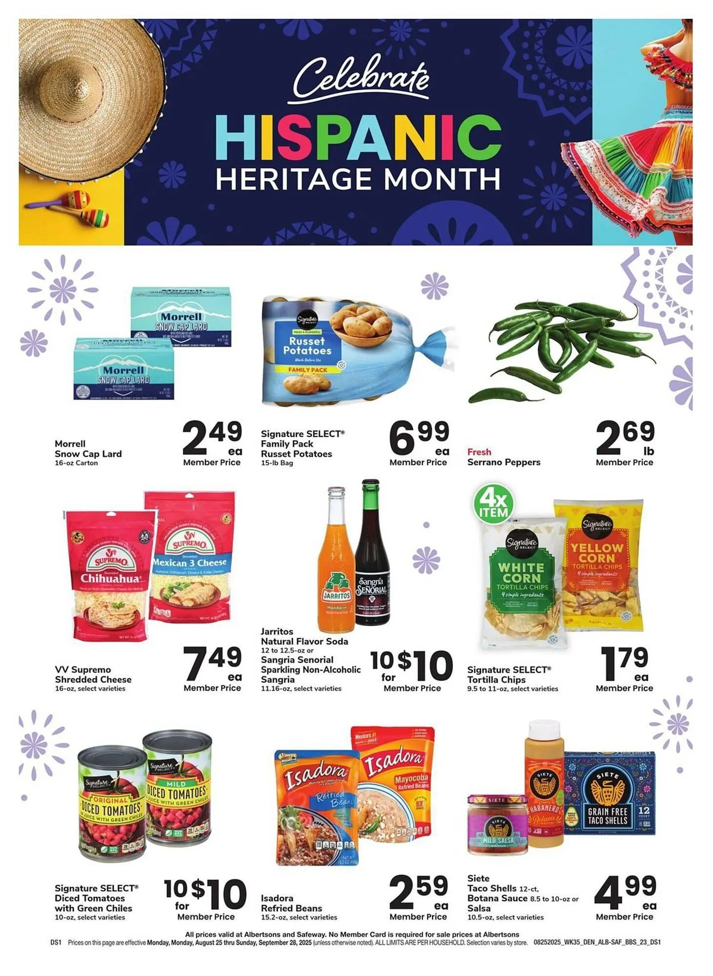 Weekly ad Albertsons Weekly Ad from August 25 to September 28 2025 - Page 23