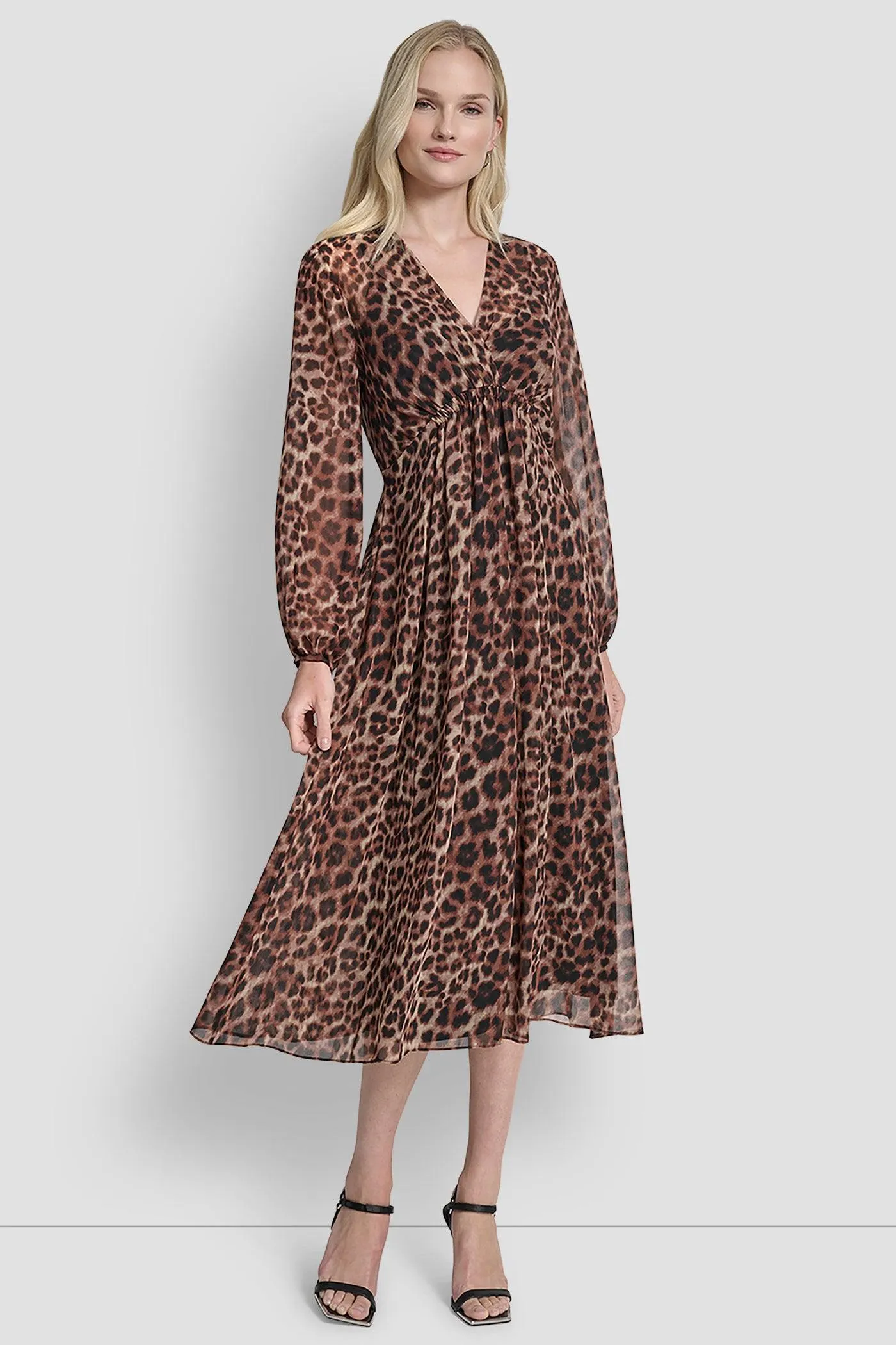 LONG SLEEVE HIGH TO LOW WAIST MAXI