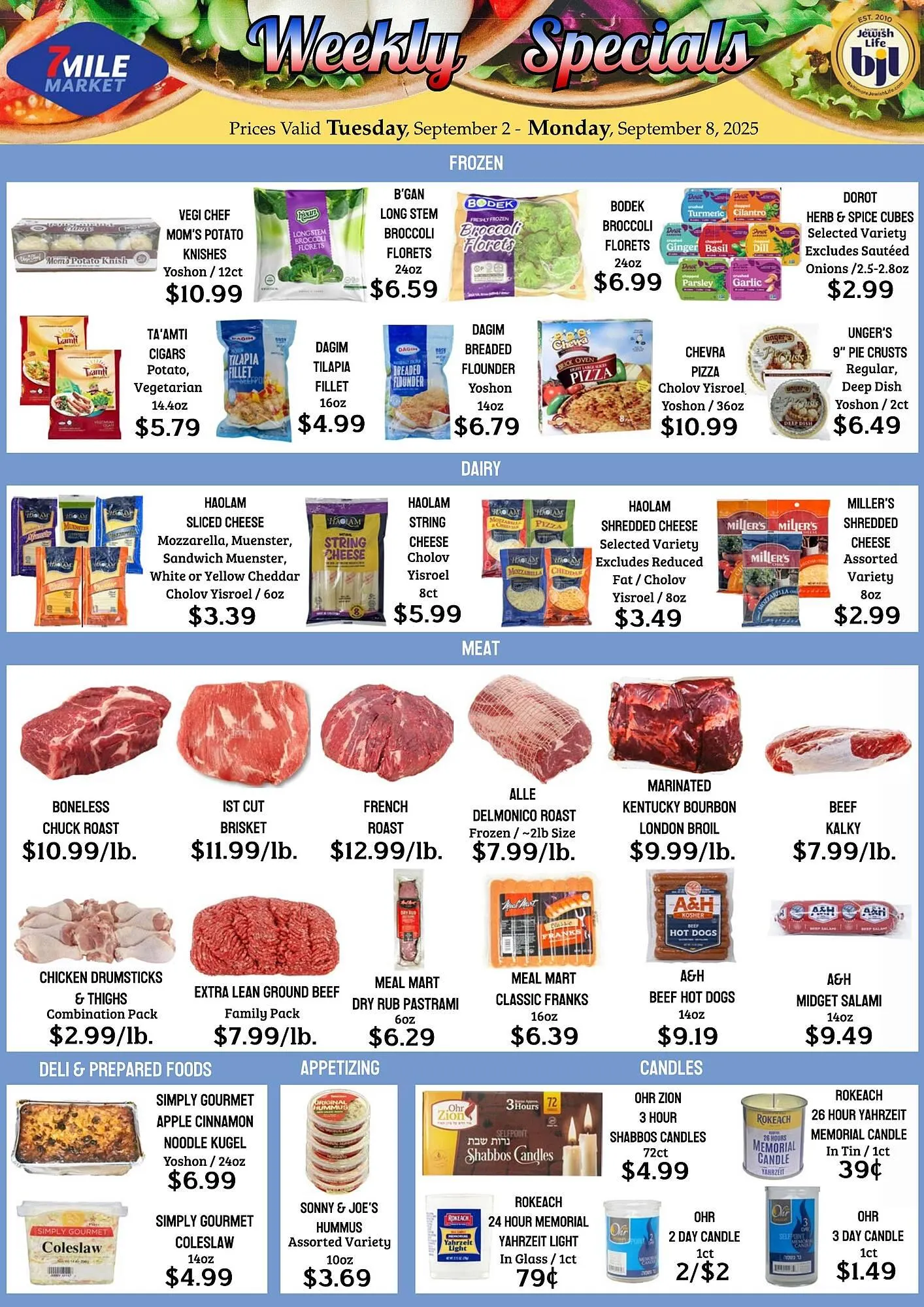 Weekly ad Seven Mile Market circular from September 2 to September 8 2025 - Page 1