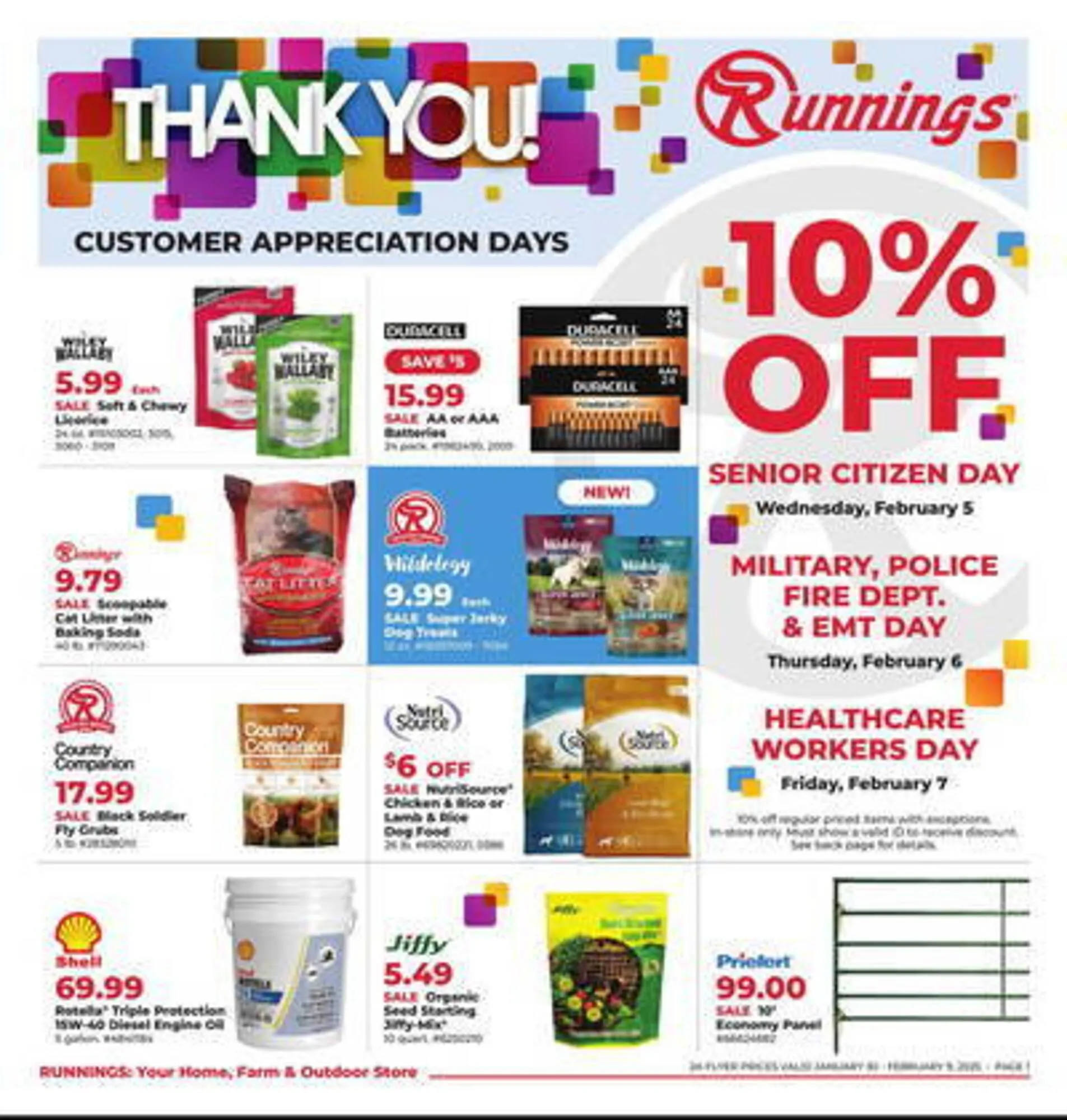 Runnings Weekly Ad - 1